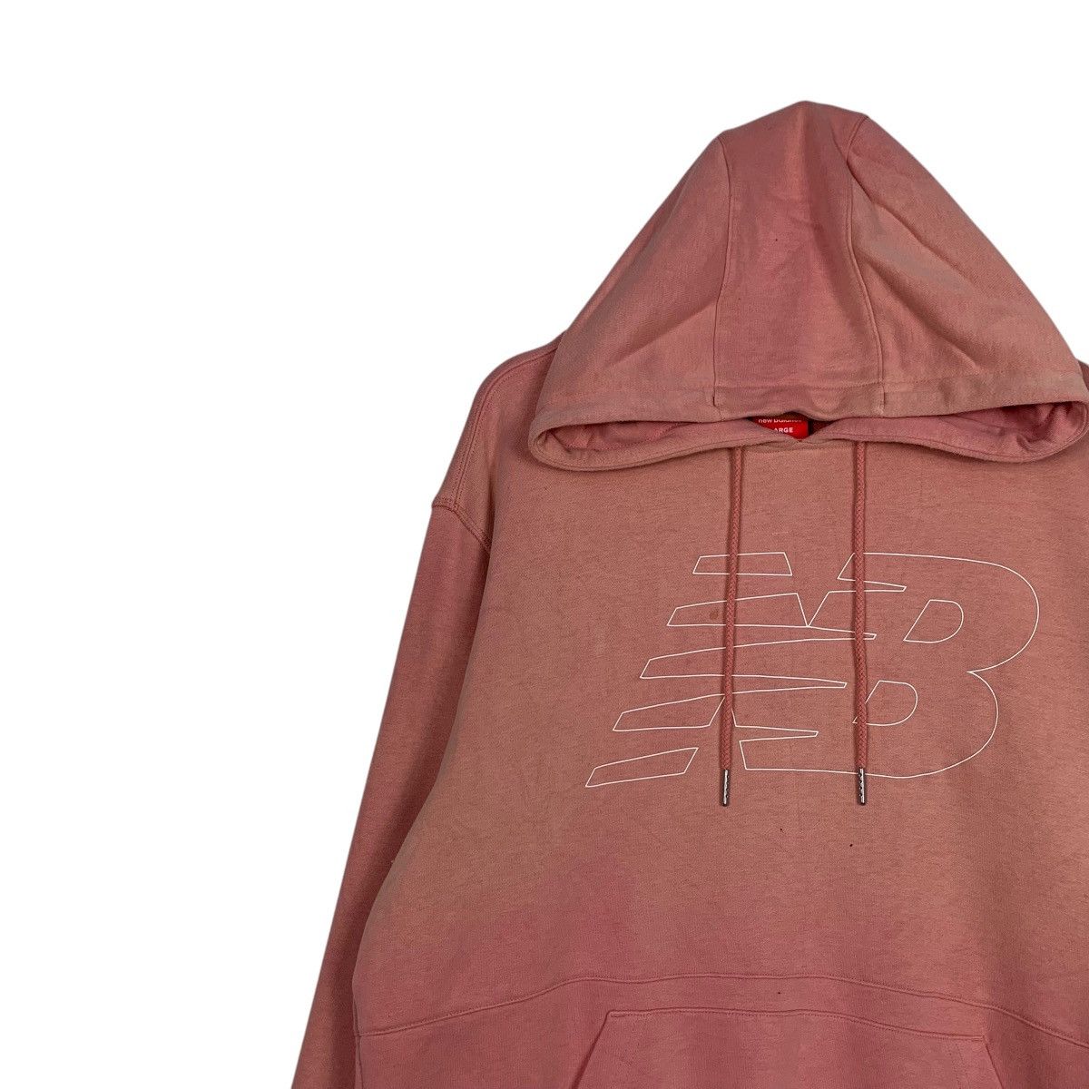 New Balance NEW BALANCE Big Logo Pullover Hoodies Sweatshirt #1990-C86 Size US L / EU 52-54 / 3 - 4 Thumbnail