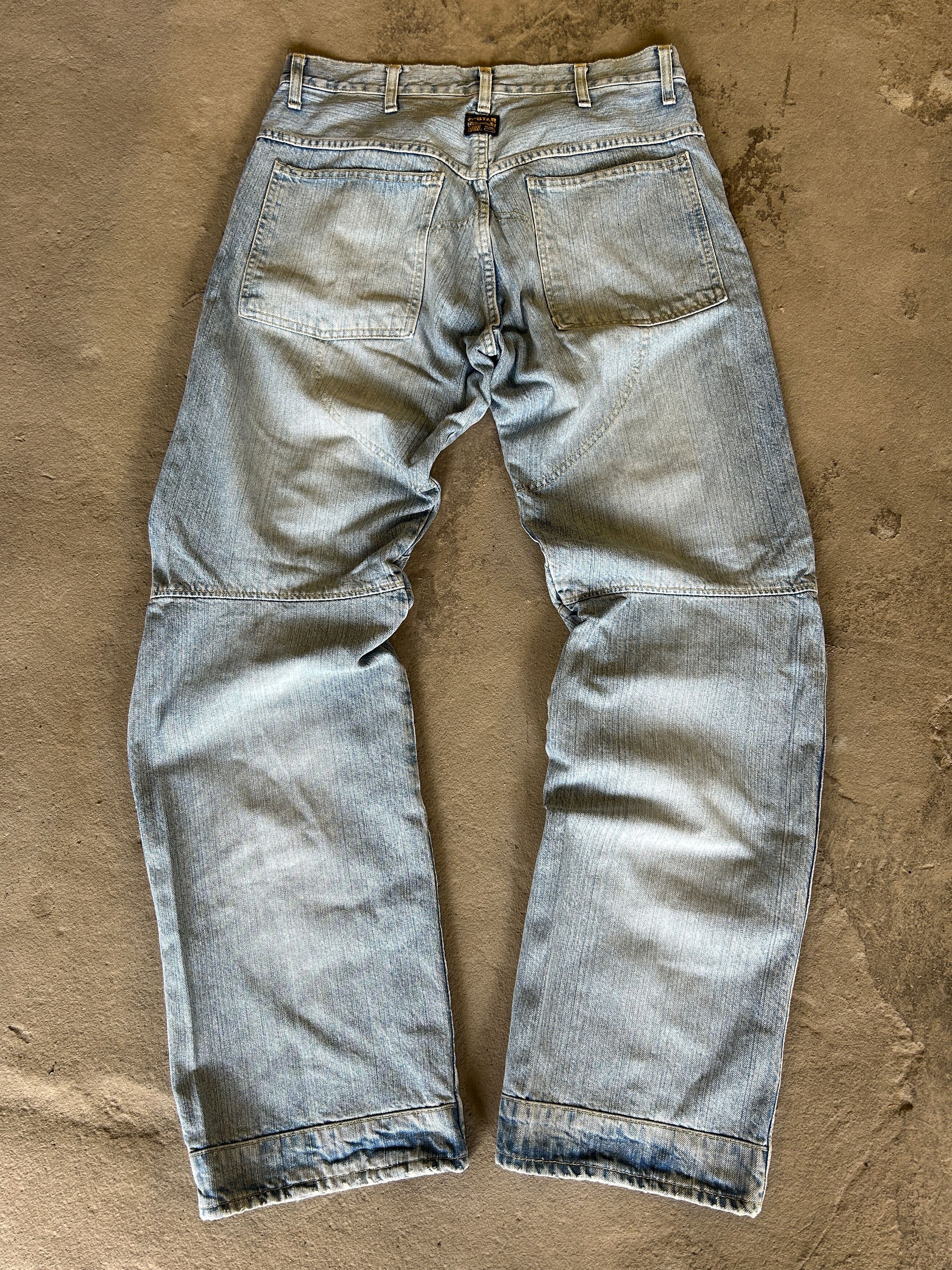 Designer 💥 JUNYA WATANABE BALENCIAGA STYLE DISTRESSED JEANS Size US 32 / EU 48 - 4 Thumbnail
