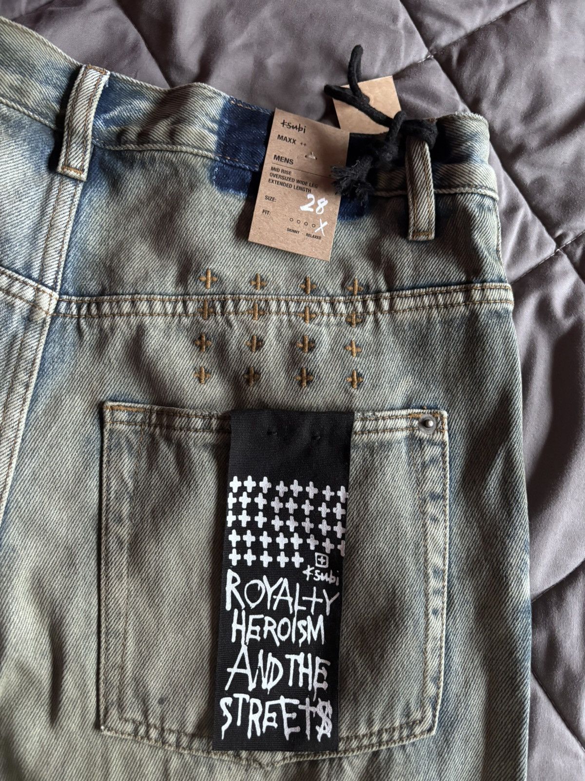 Designer Ksubi Men Maxx Mechanik Jeans Size US 28 / EU 44 - 4 Thumbnail