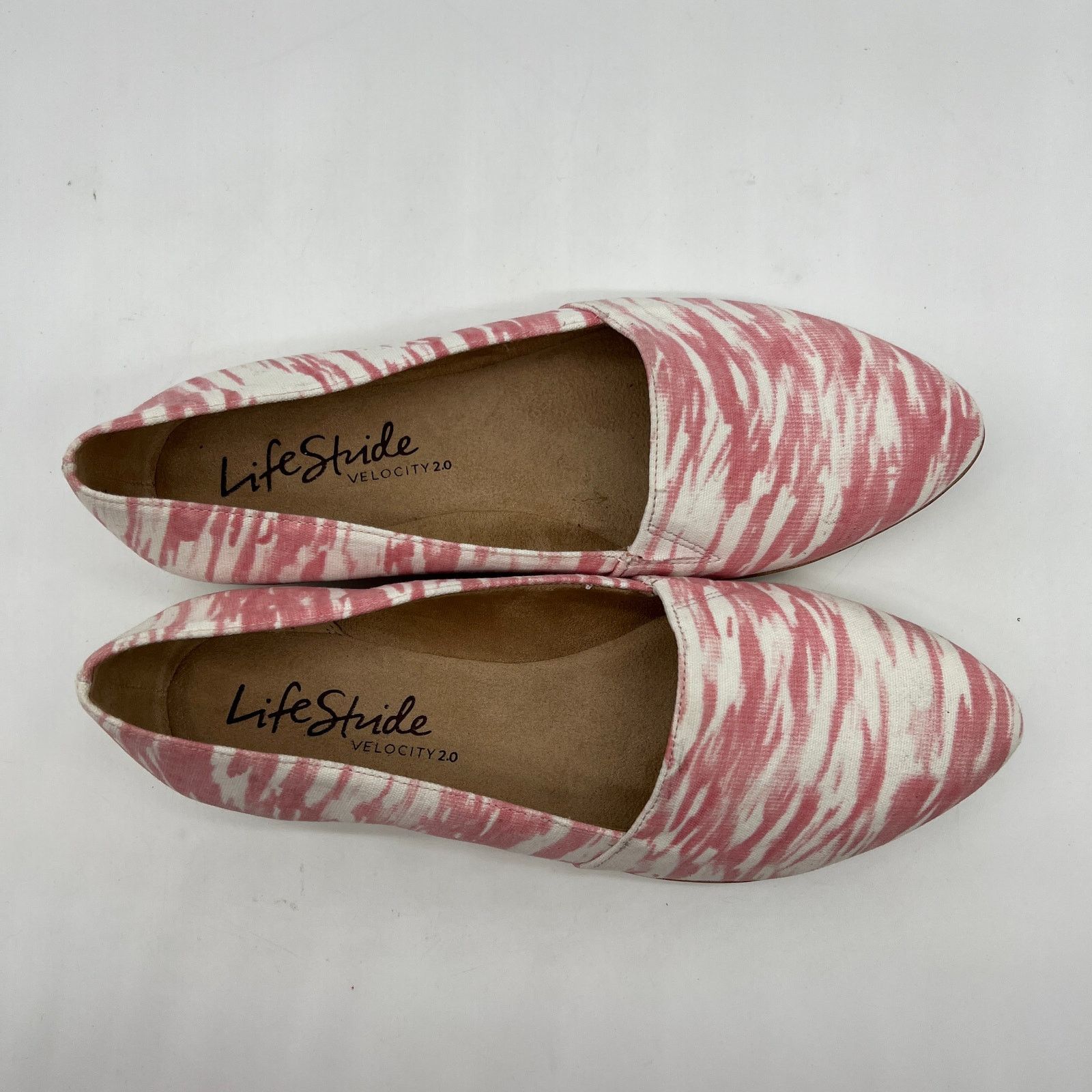 Other LifeStride Women's Shoes Size 6.5W Slip on Pink & White Size US 6.5 / IT 36.5 - 8 Thumbnail