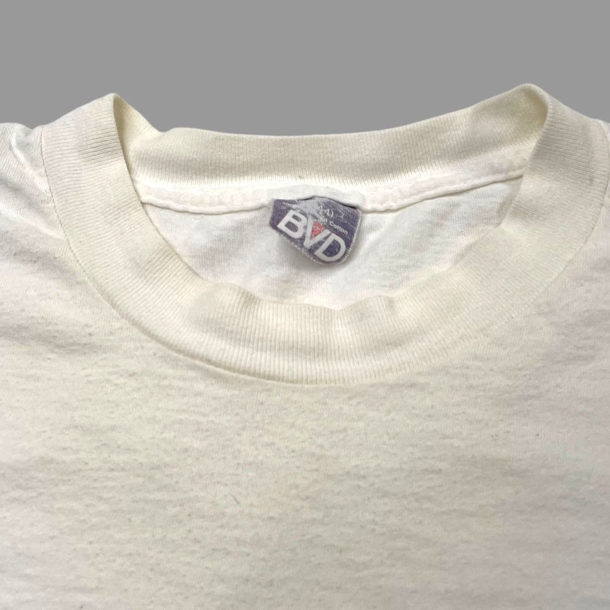 Vintage Vintage 90s single stitch blank t shirt Size US M / EU 48-50 / 2 - 3 Thumbnail