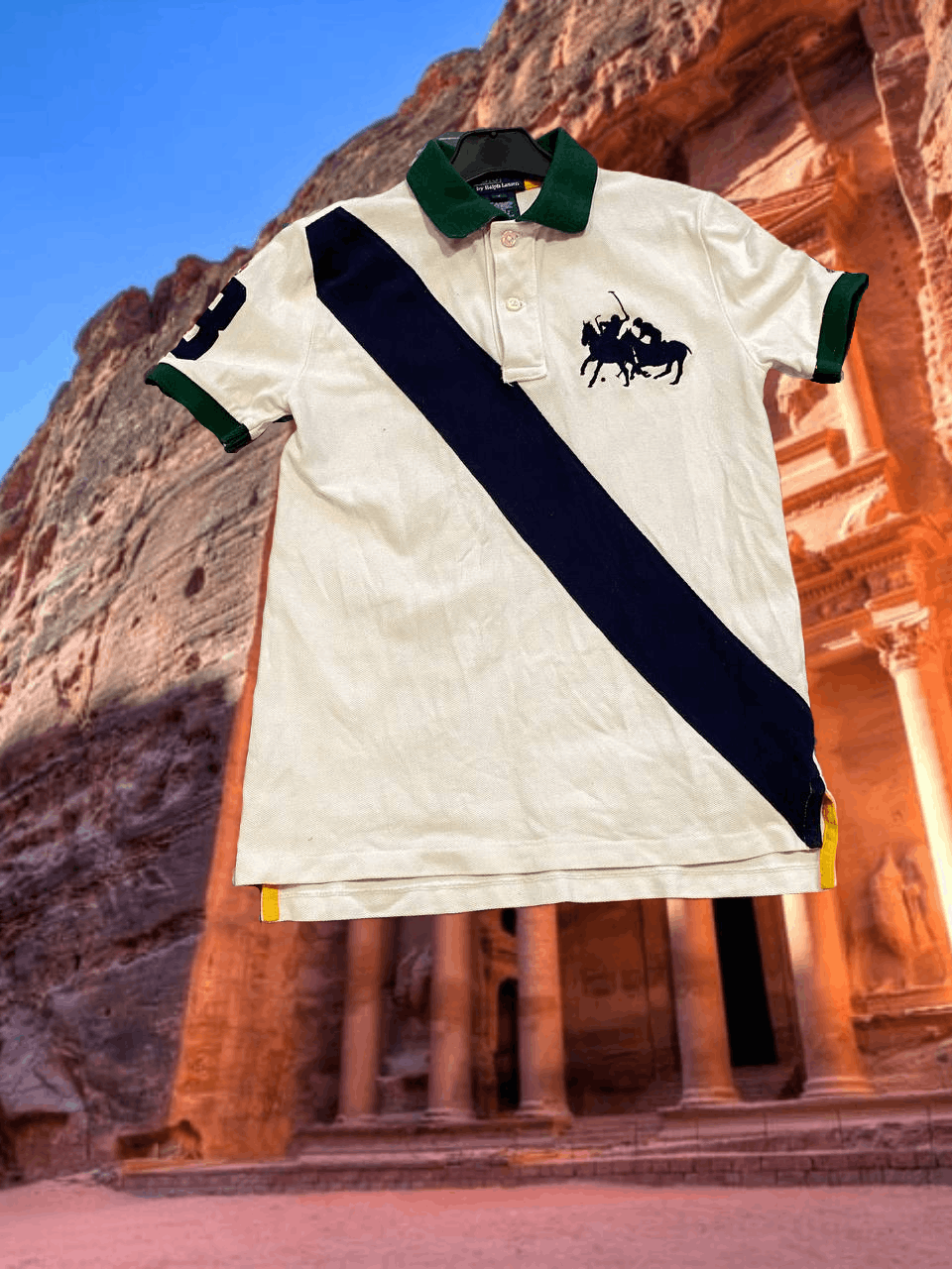 Polo Ralph Lauren Vintage KIDS Polo by Ralph Lauren big pony T-Shirt Y2K #3 Size US XXS / EU 40 - 1 Thumbnail