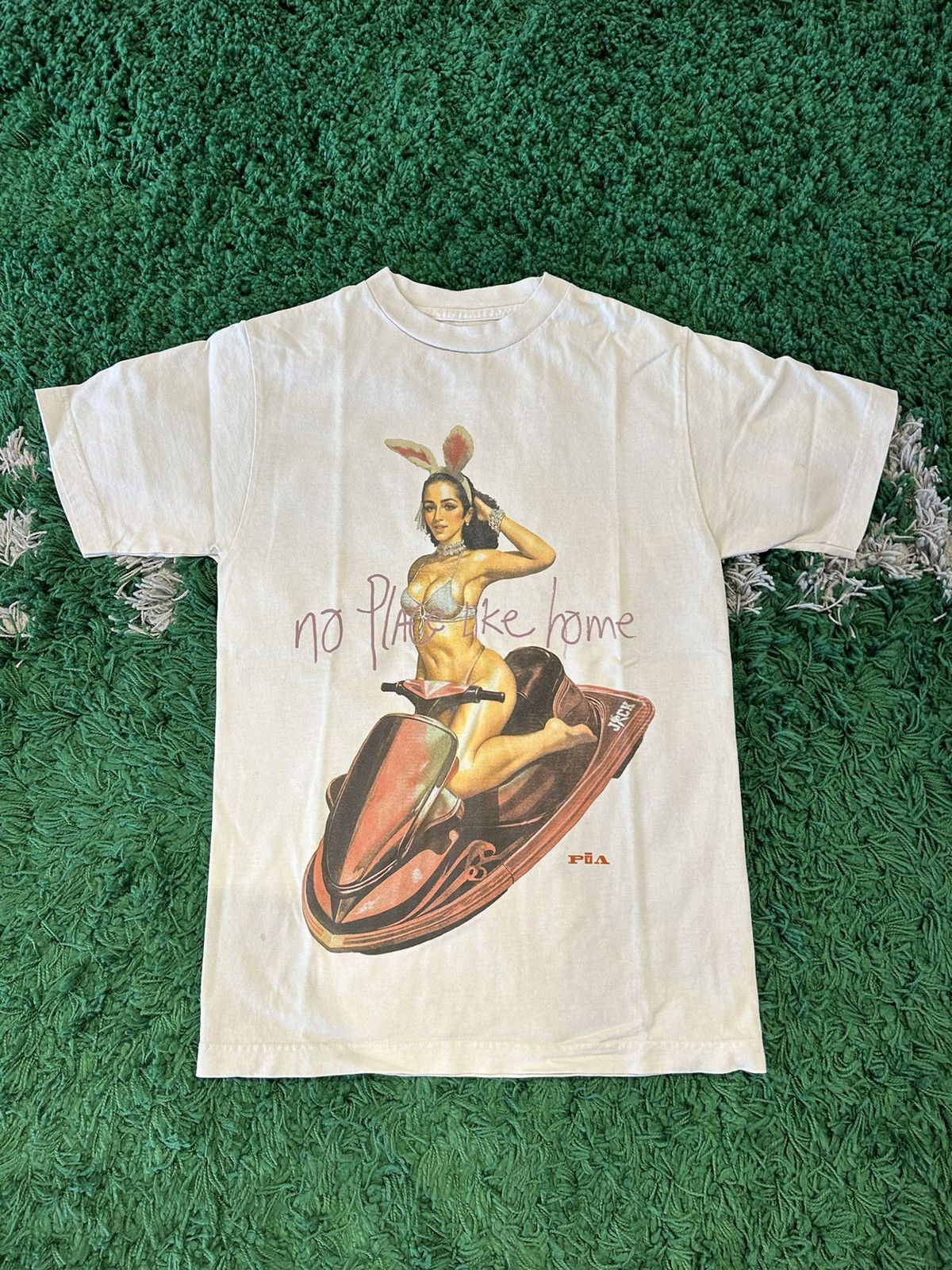 Playboy × Travis Scott Travis Scott PlayBoy Tee White Size US S / EU 44-46 / 1 - 1 Thumbnail