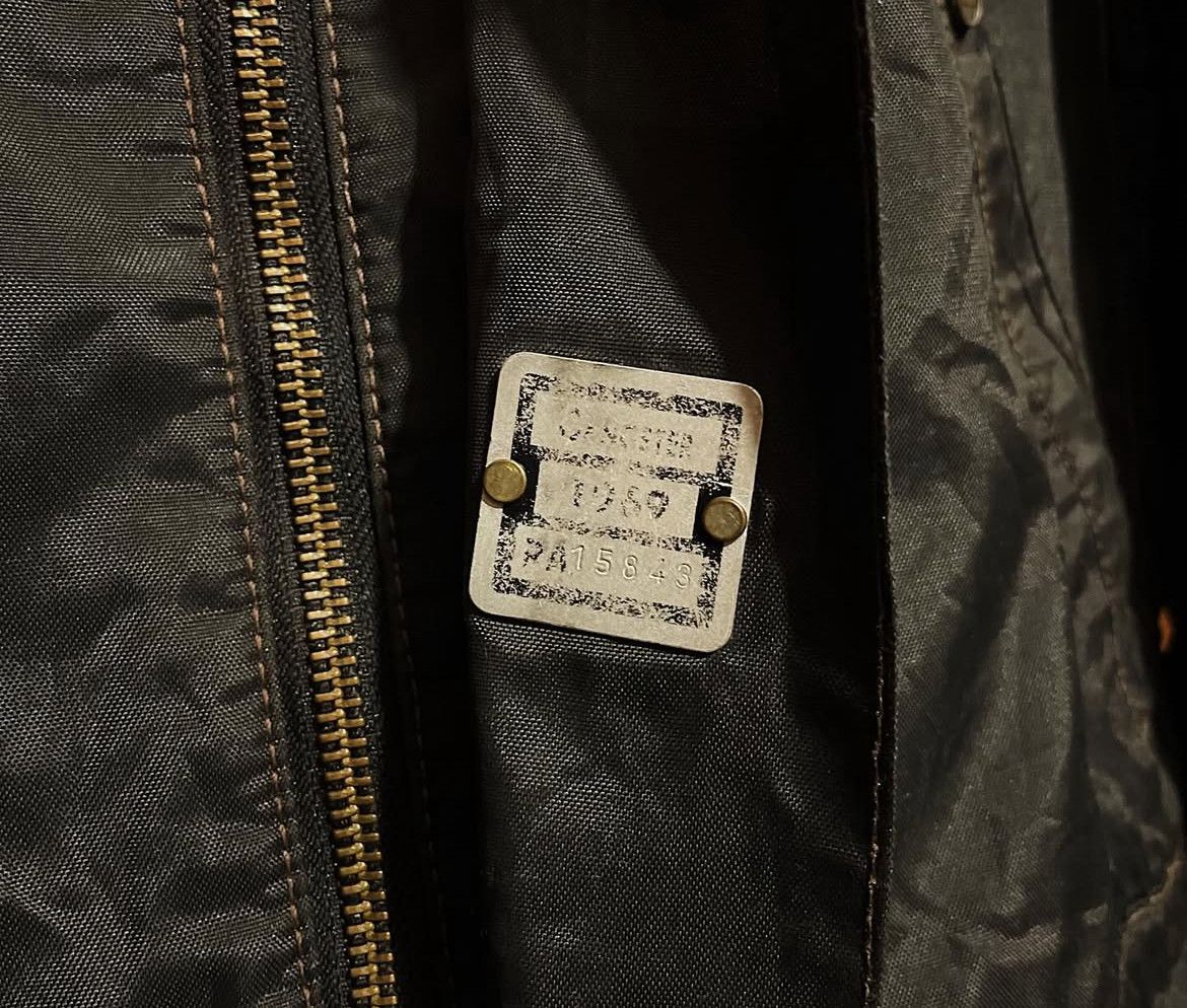 Belstaff 1990s Belstaff Gangster Gold Label Racemaster Waxed Nylon Size US M / EU 48-50 / 2 - 8 Thumbnail