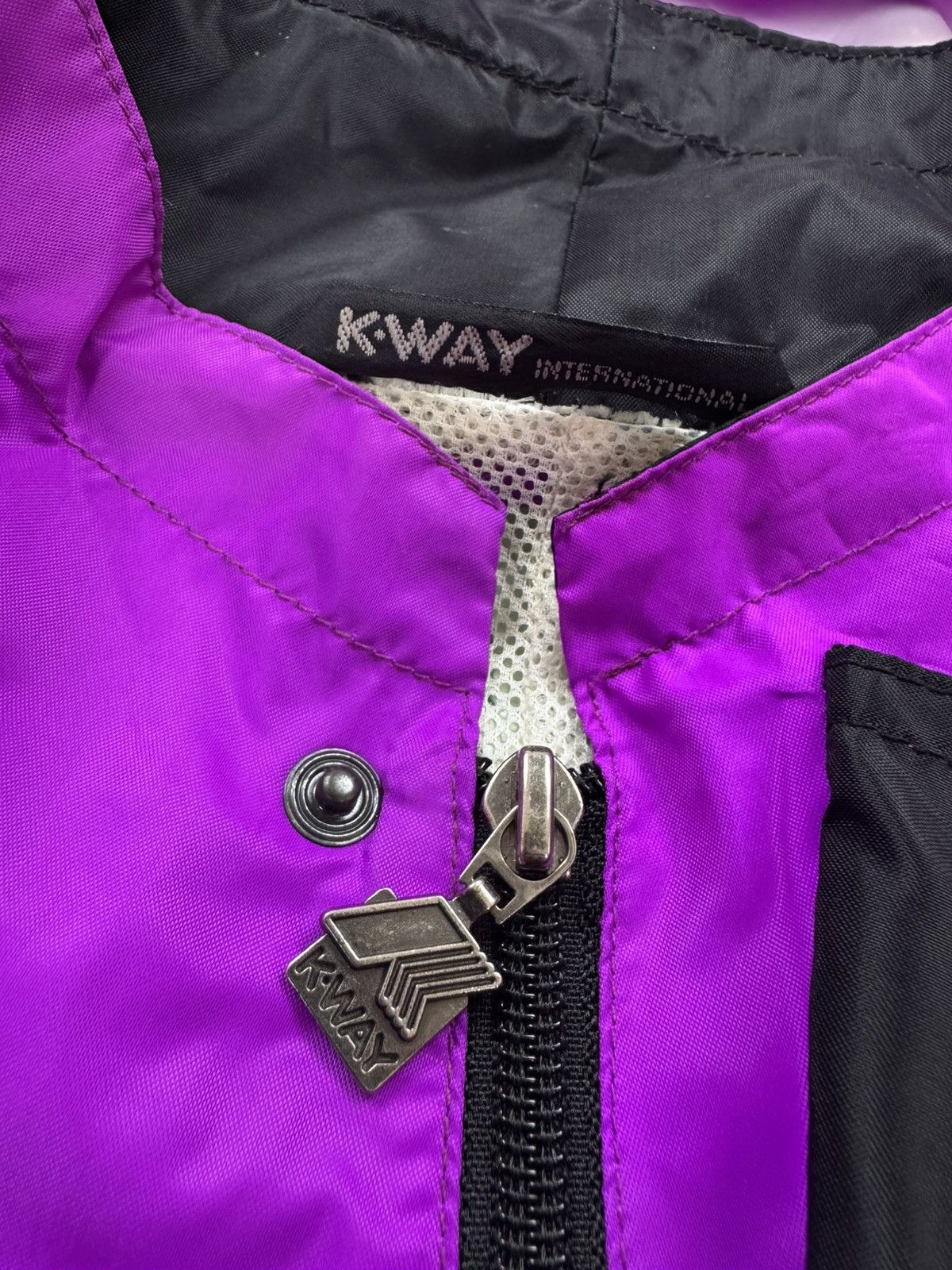 Other K WAY 2000 Jacket Vintage Multicolour Rain Anorak Half Zip Size US S / EU 44-46 / 1 - 6 Thumbnail