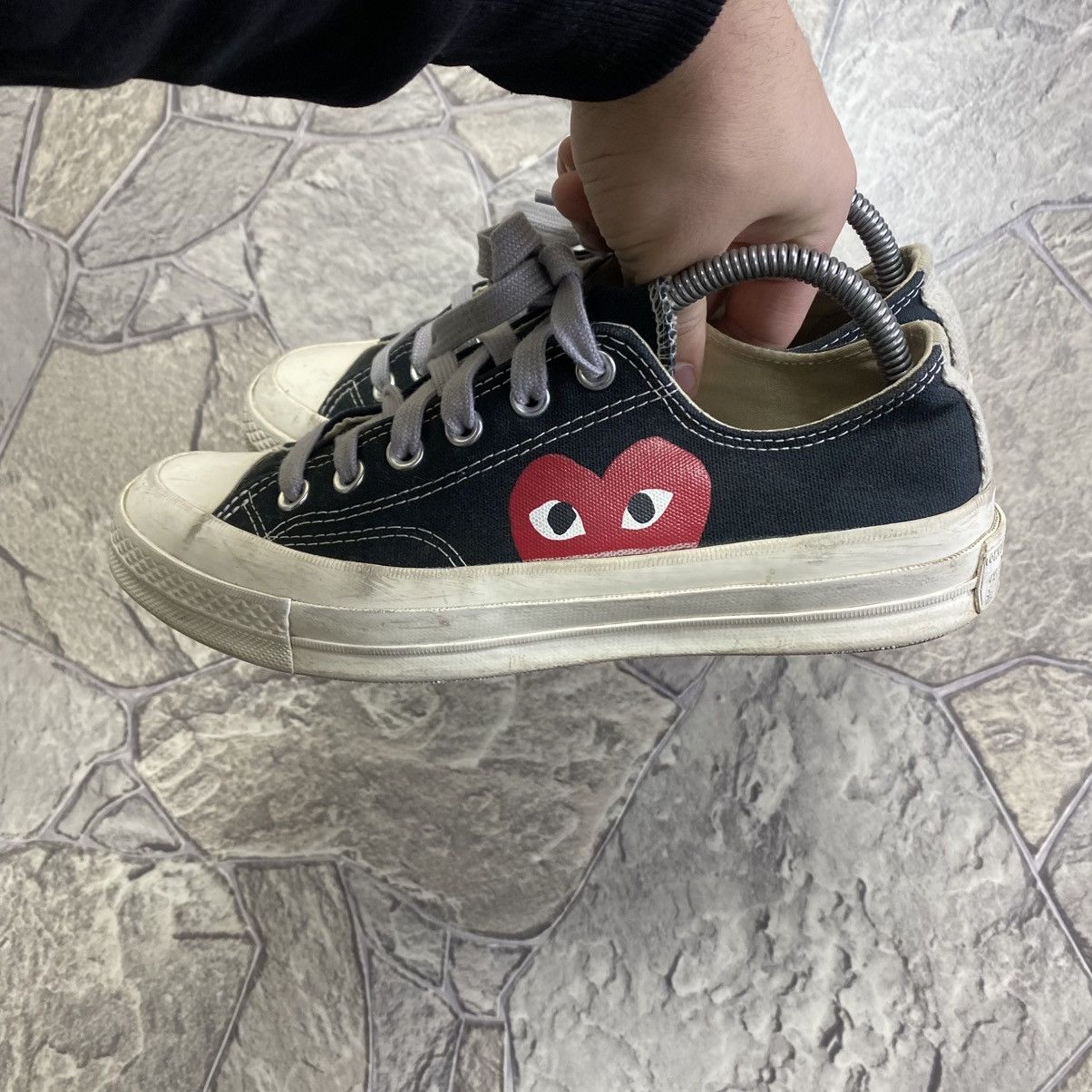 Comme des Garcons Comme des Garcons Play Converse Low Top Shoes Size US 6 / EU 39 - 7 Thumbnail