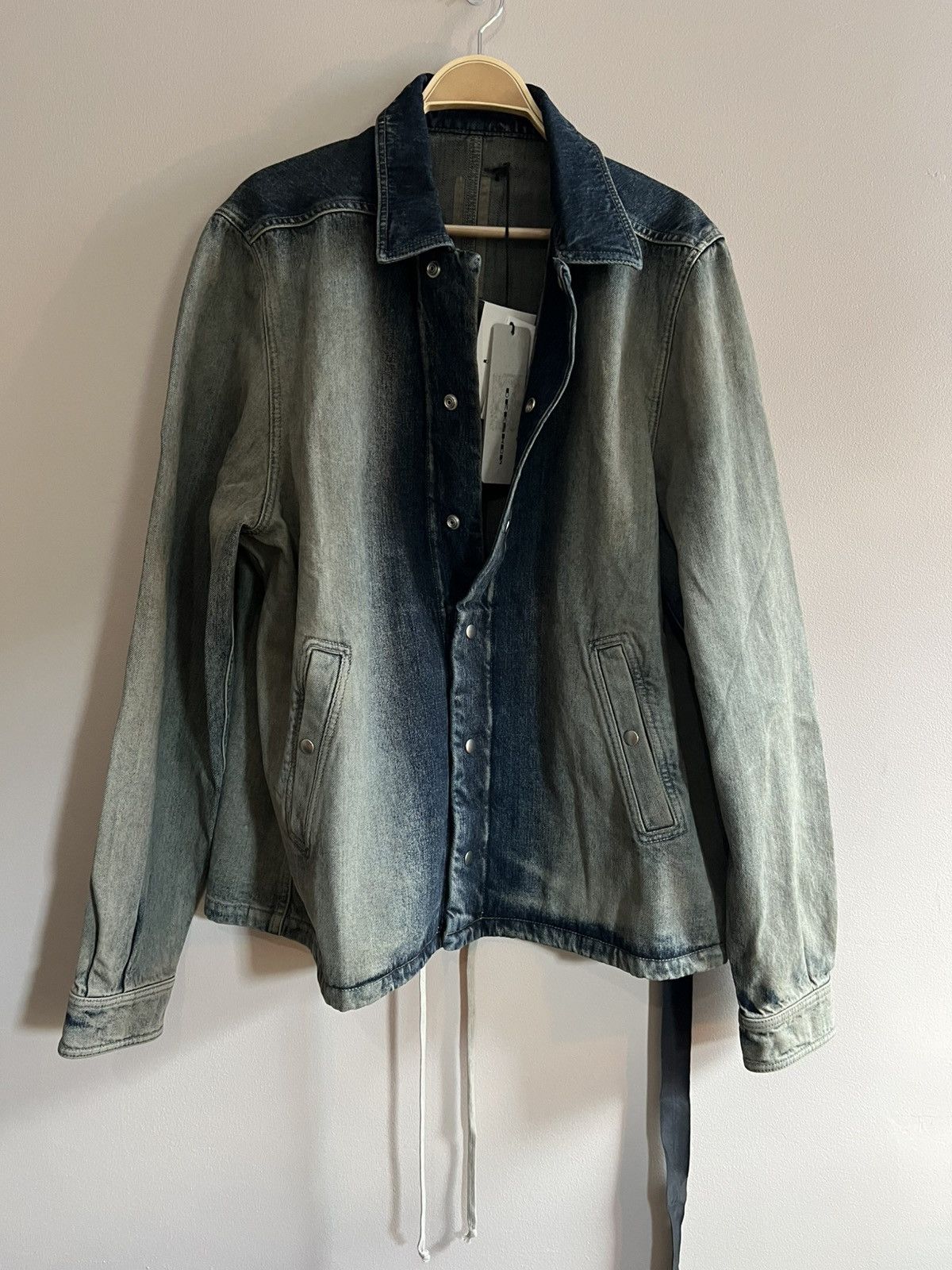 Rick Owens Drkshdw Rick Owens DRKSHDW Snap Front Jacket Size US L / EU 52-54 / 3 - 2 Thumbnail