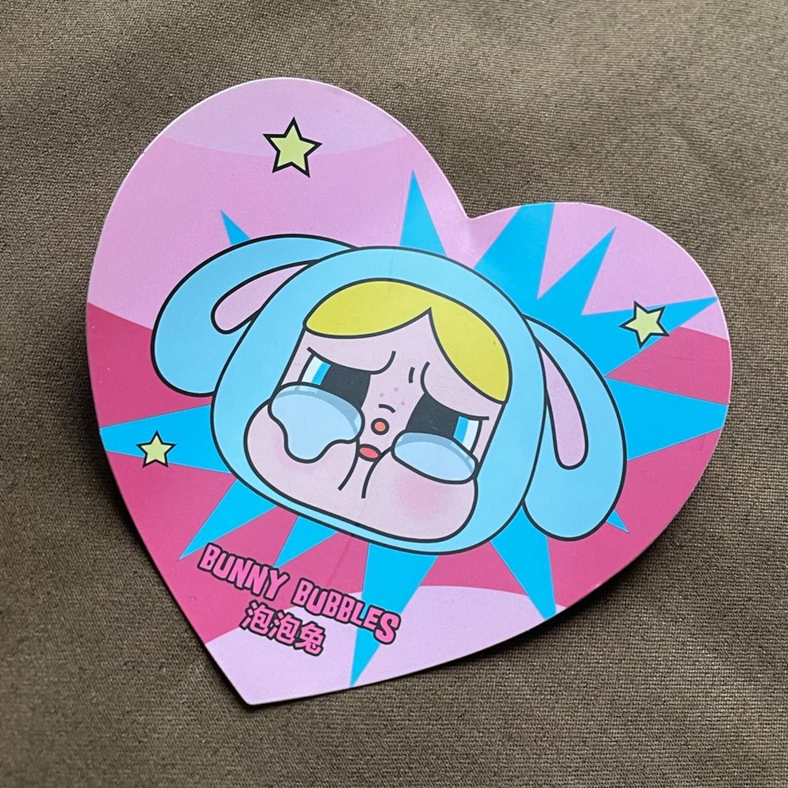 POP MART Pop Mart CRYBABY x PowerPuff Bubbles Plush Keychain EUC Size ONE SIZE - 11 Thumbnail