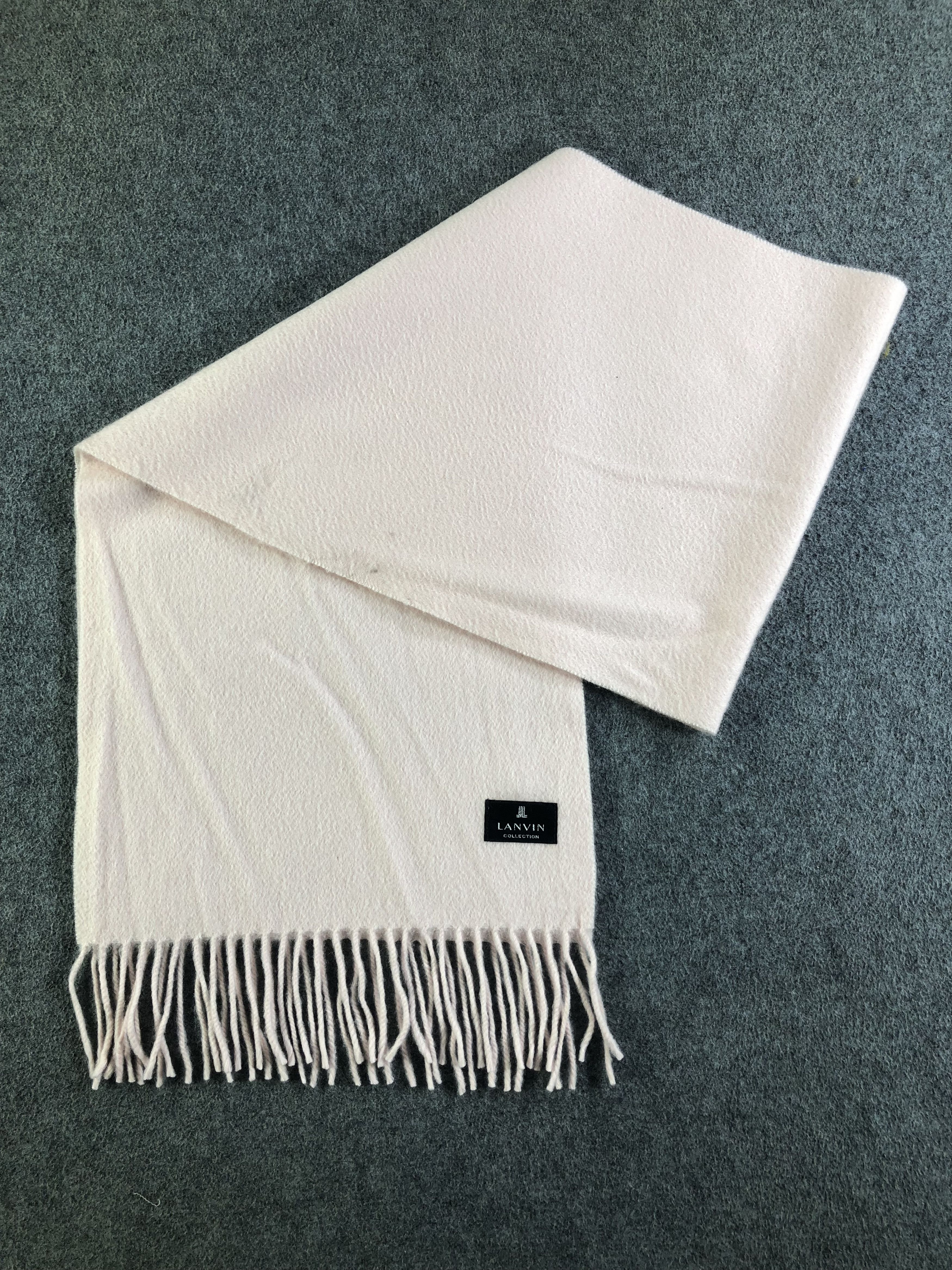Lanvin Lanvin Cashmere Scarf / Muffler / Neckwear SS1329 Size ONE SIZE - 4 Thumbnail