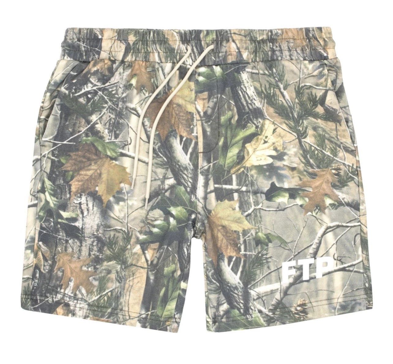 Fuck The Population Tree Camo Logo Shorts Size US 32 / EU 48 - 1 Thumbnail