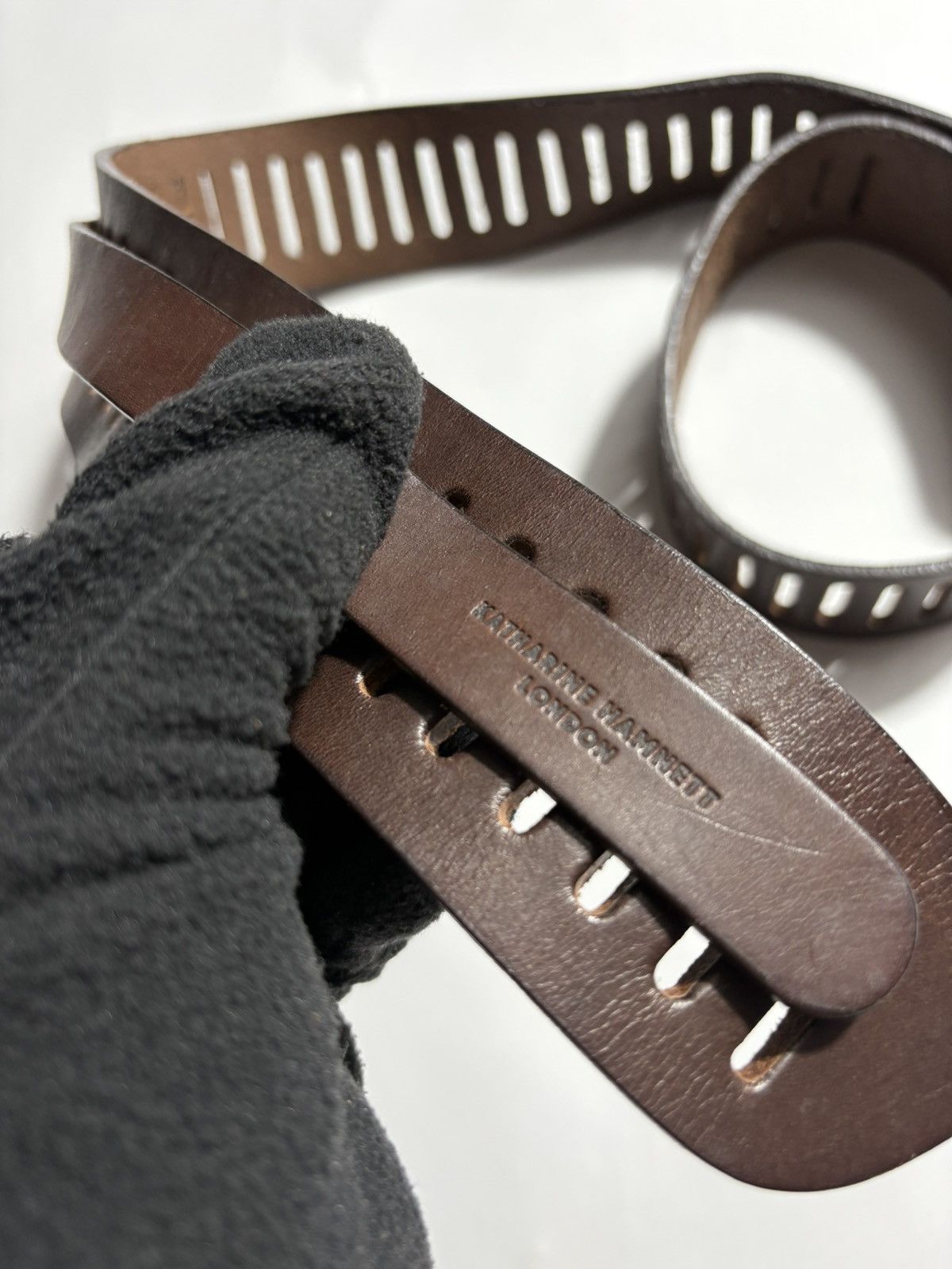 Katharine Hamnett London RARE VINTAGE KATHARINE HAMNET LONDON BELT Size ONE SIZE - 5 Thumbnail