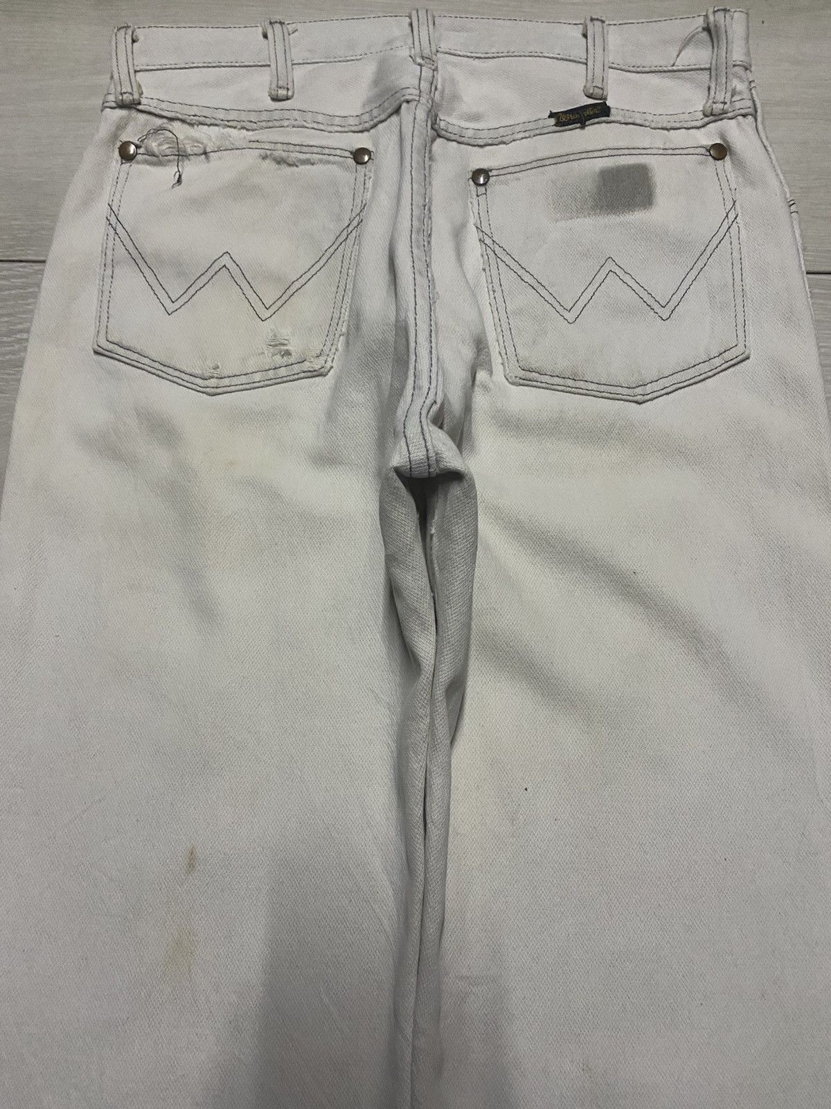 KOZABURO × Wrangler Vintage Wrangler Sanforize Grunge Straight Fit Jeans Size US 29 - 4 Thumbnail