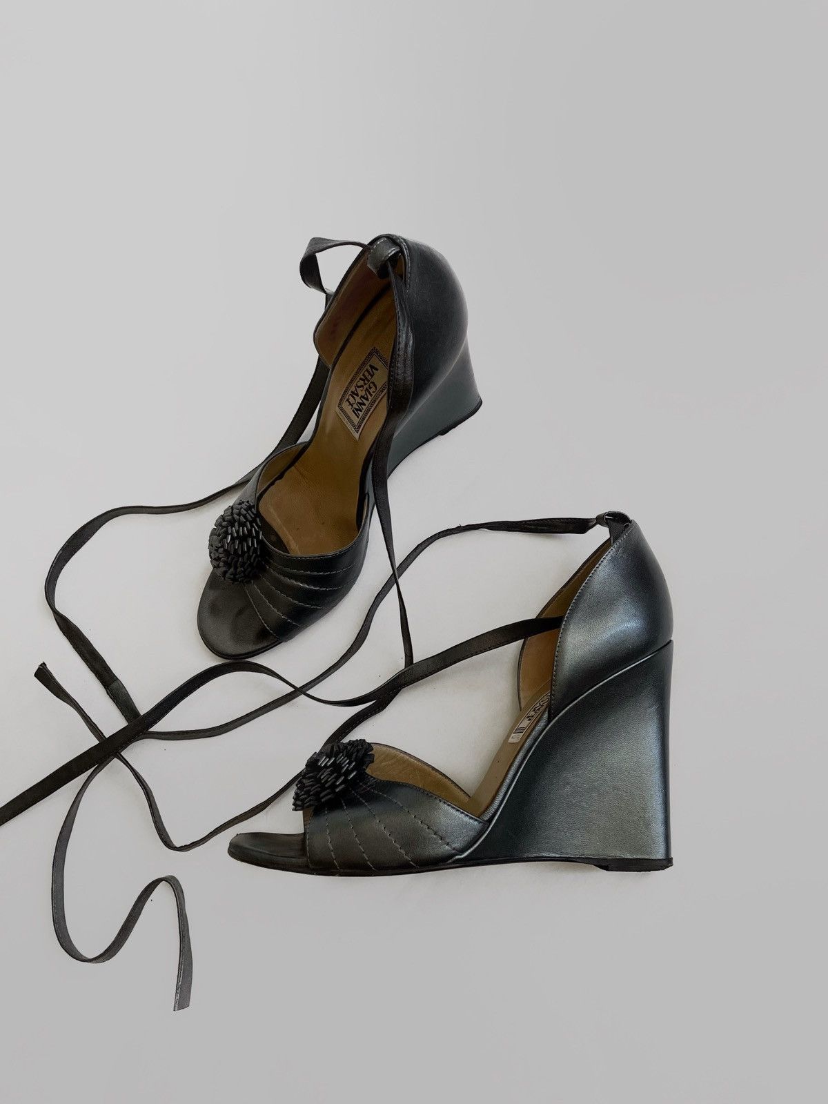 Versace Archive Gianni Versace platform shoes Size US 7 / IT 37 - 9 Thumbnail