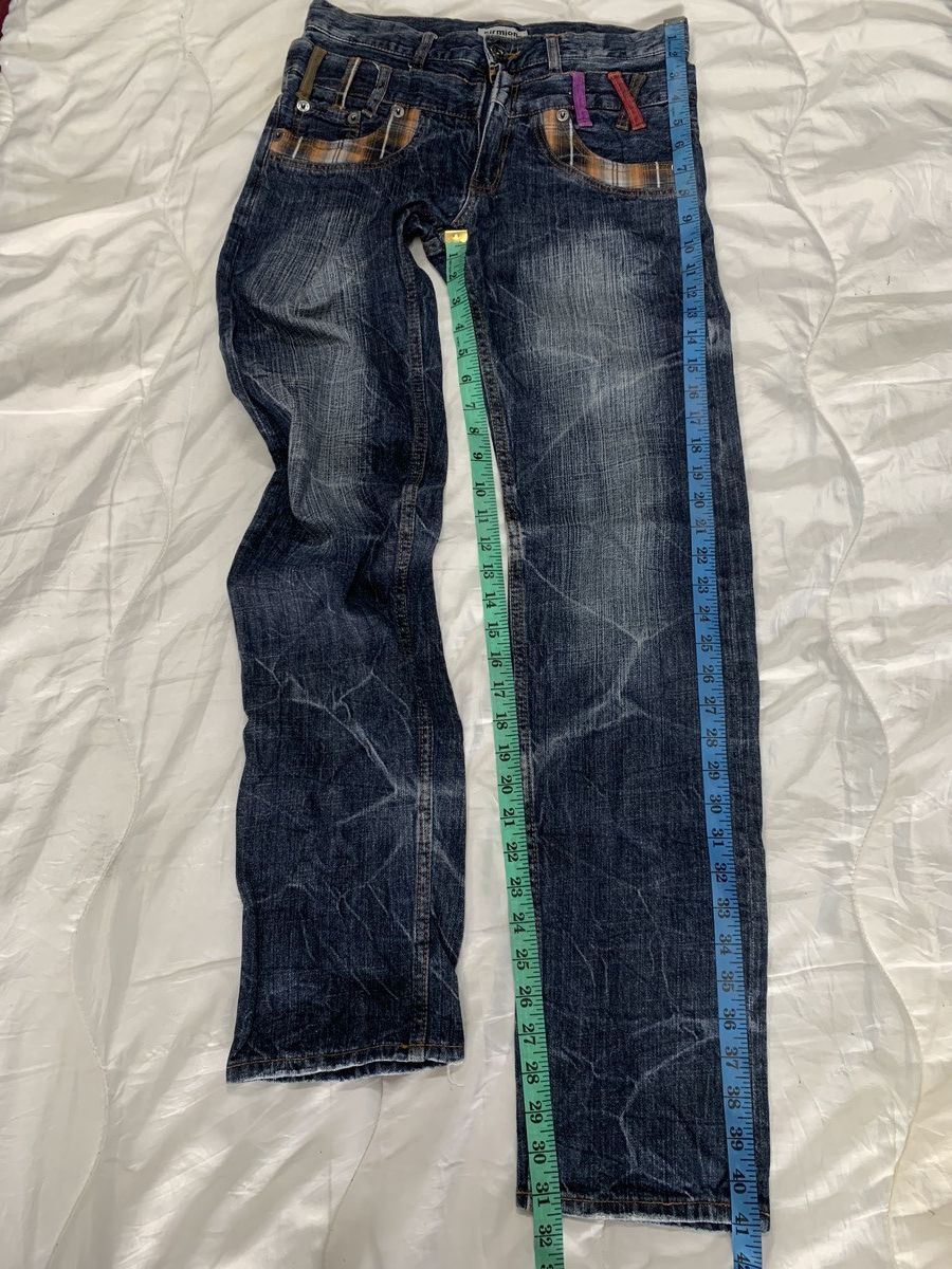 Japanese Brand Double waist sirmione nice faded. Size US 30 / EU 46 - 12 Thumbnail