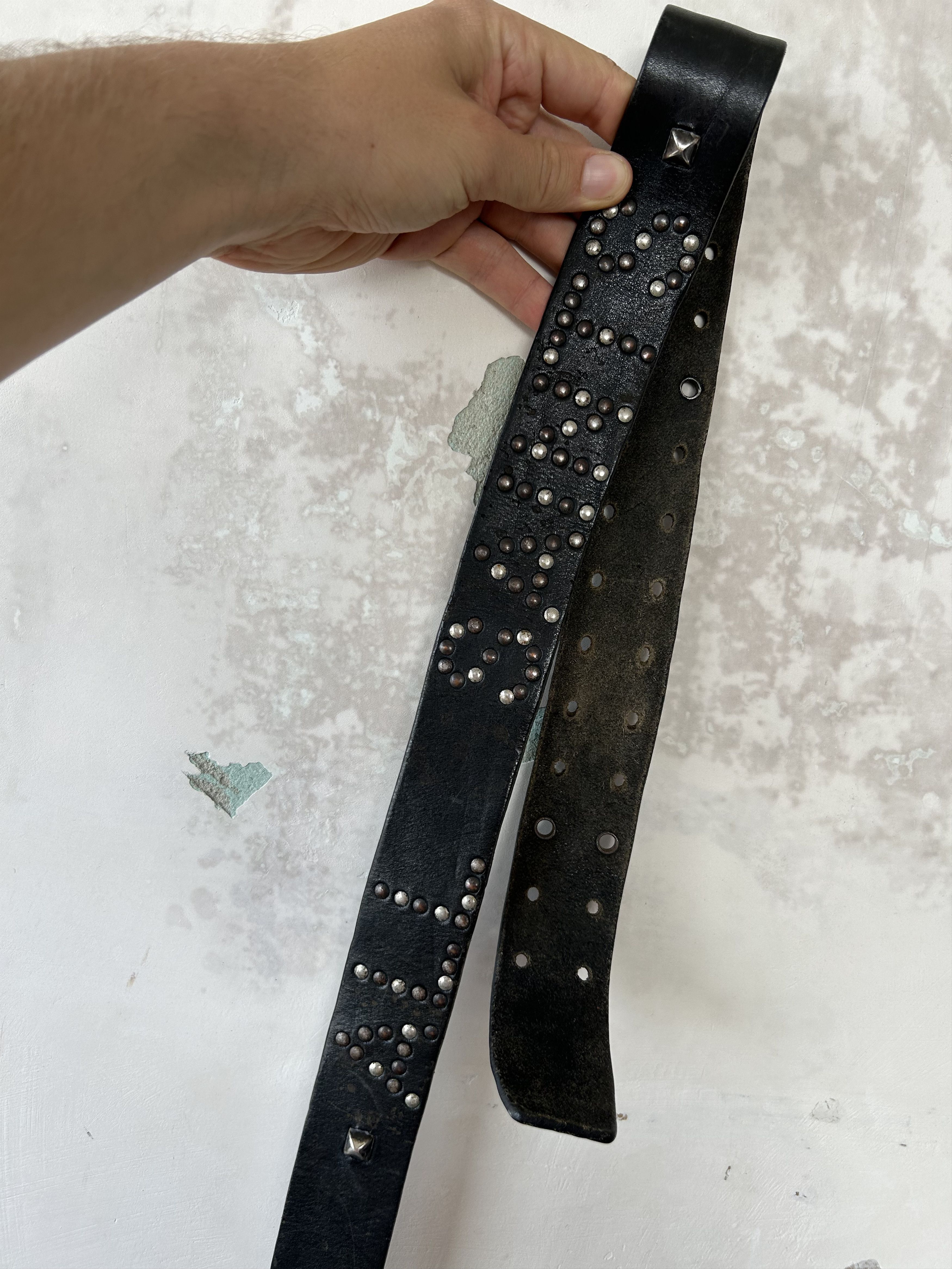 Allsaints ALL SAINTS LEATHER Y2K BELT VINTAGE Size ONE SIZE - 3 Thumbnail