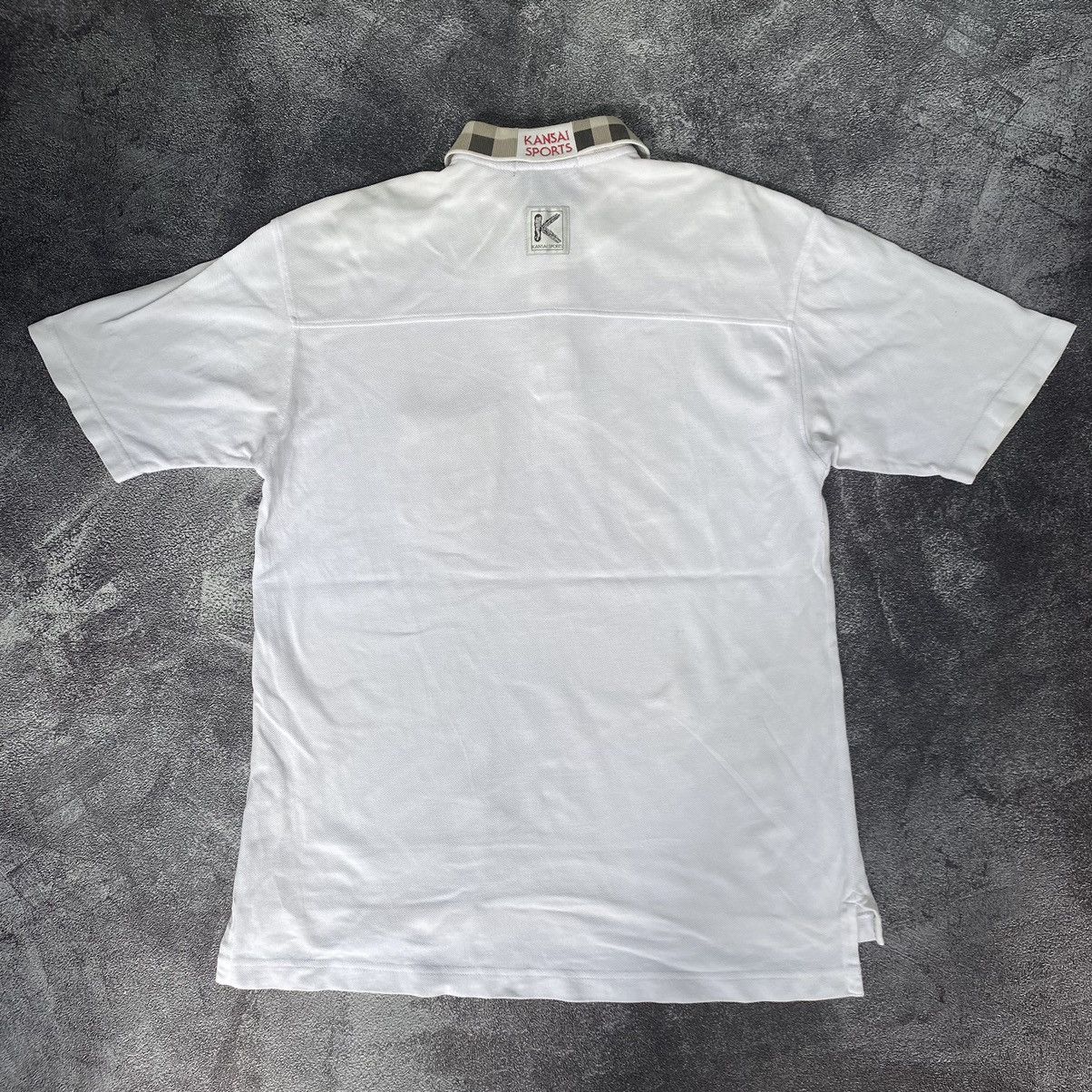 Japanese Brand × Kansai Yamamoto Vintage Kansai Yamamoto Sports Dragon Polo Shirt Size US L / EU 52-54 / 3 - 6 Thumbnail