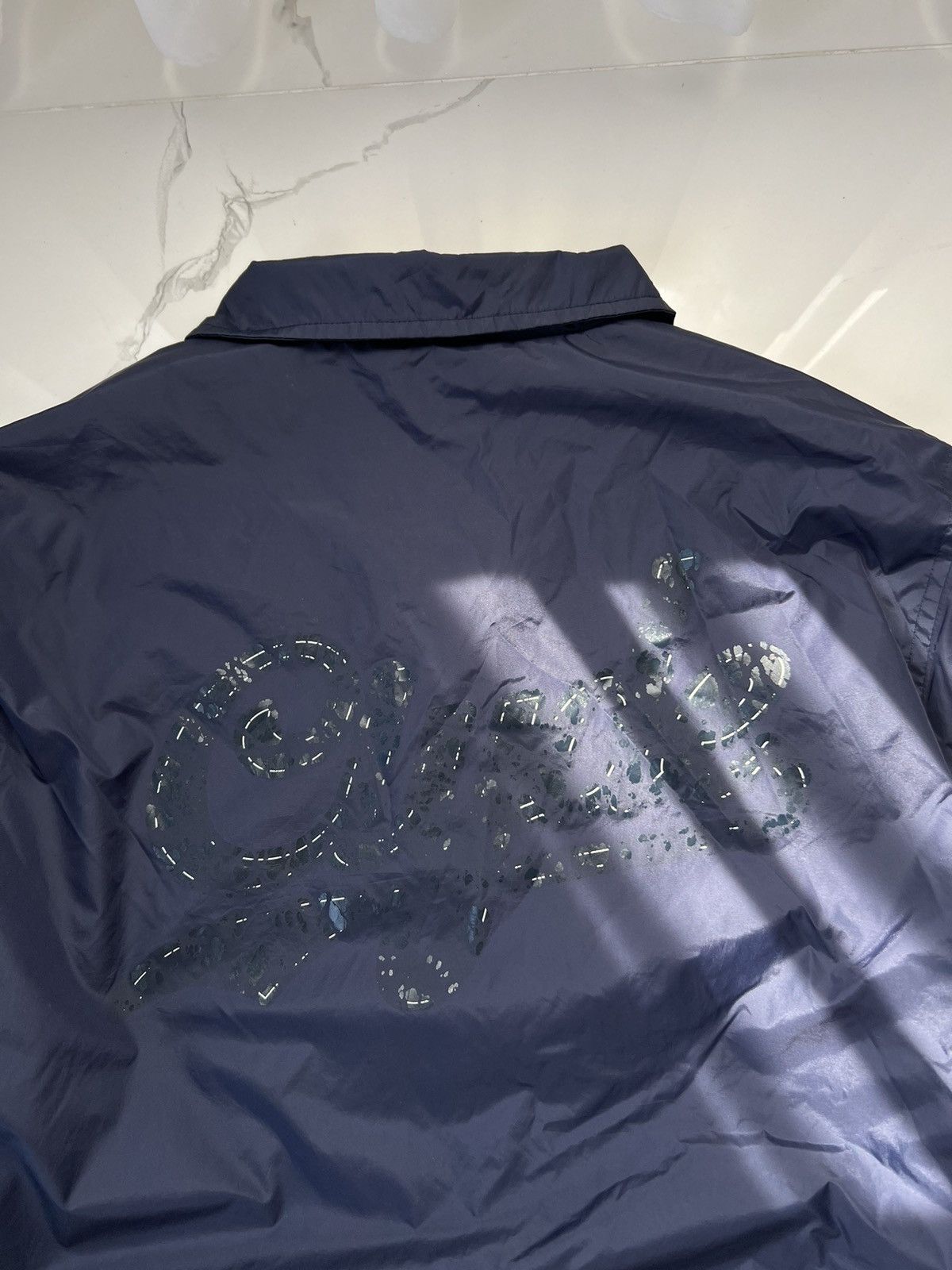 Stussy × Vintage 90's STUSSY STUC RETRO BIG LOGO RARE JACKET Y2K Size US L / EU 52-54 / 3 - 8 Thumbnail