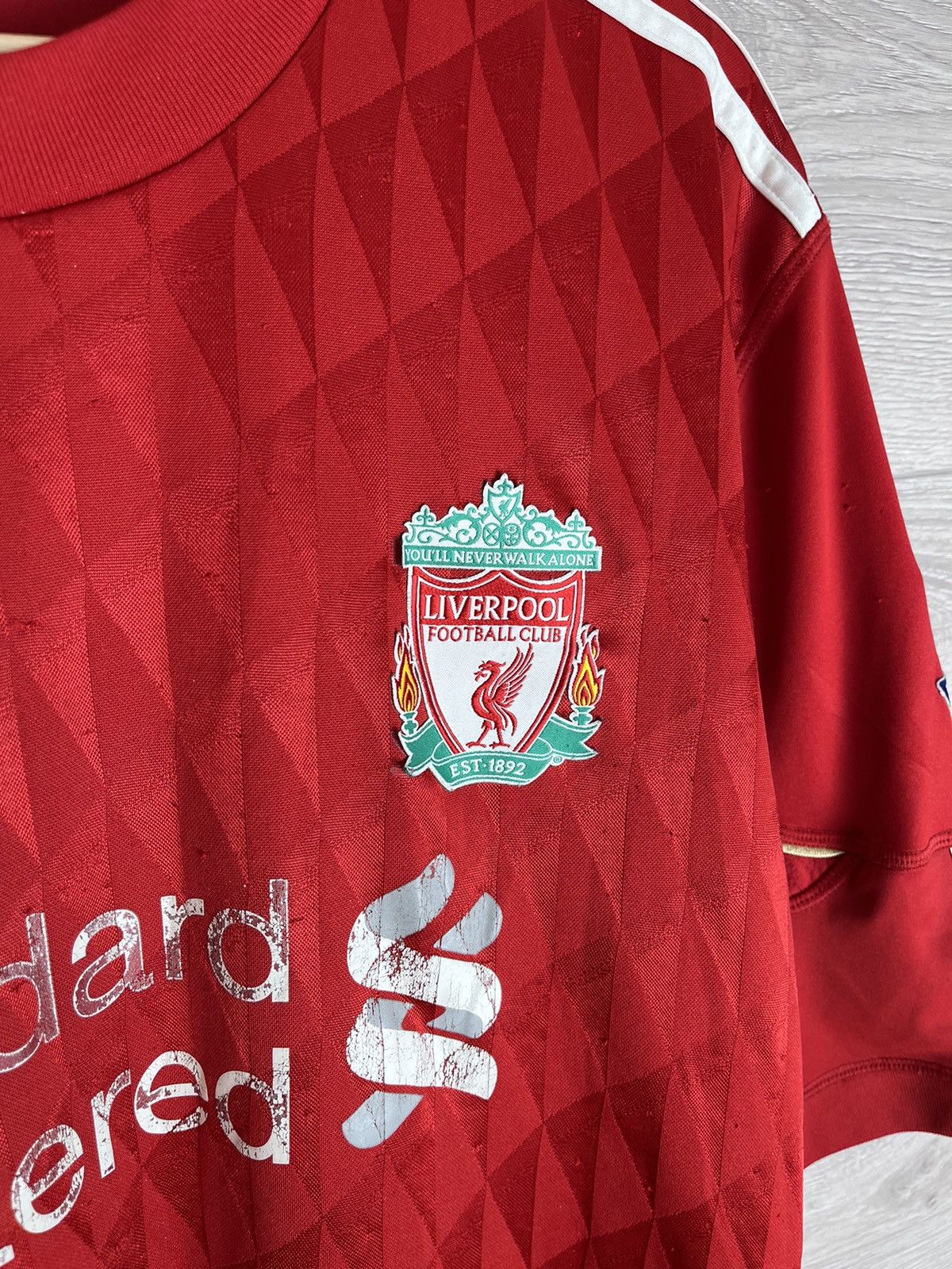 Adidas Vintage men’s soccer jersey FC Liverpool Adidas size L Size US L / EU 52-54 / 3 - 7 Thumbnail