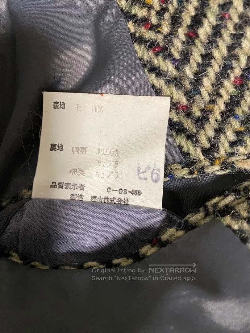 Ralph Lauren Blue Label RL Vintage Herringbone Tweed Blazer. Size US M / EU 48-50 / 2 - 5 Thumbnail