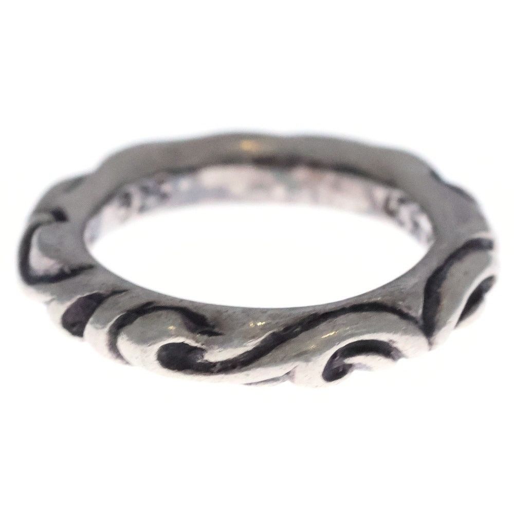 Chrome Hearts Chrome Hearts Scroll Band Silver Ring Size ONE SIZE - 2 Thumbnail