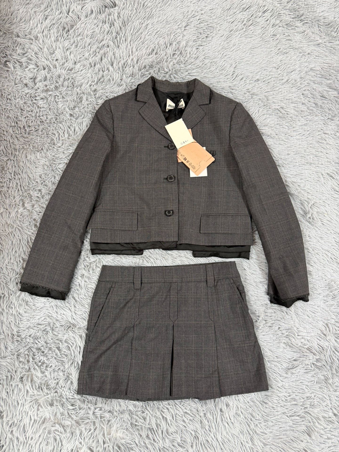 Miu Miu Miu Miu Formal Embroidered Blazer it_40 Women Size S / US 4 / IT 40 - 1 Thumbnail