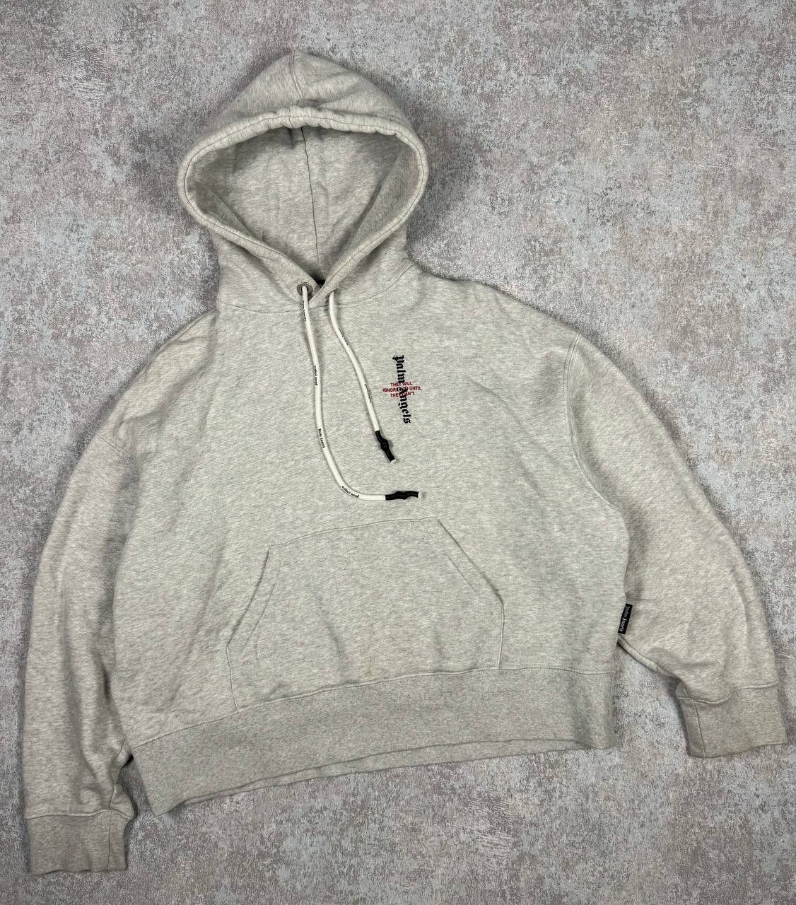 Palm Angels PALM ANGELS STATEMENT CROPPED HOODIE Size US S / EU 44-46 / 1 - 3 Thumbnail