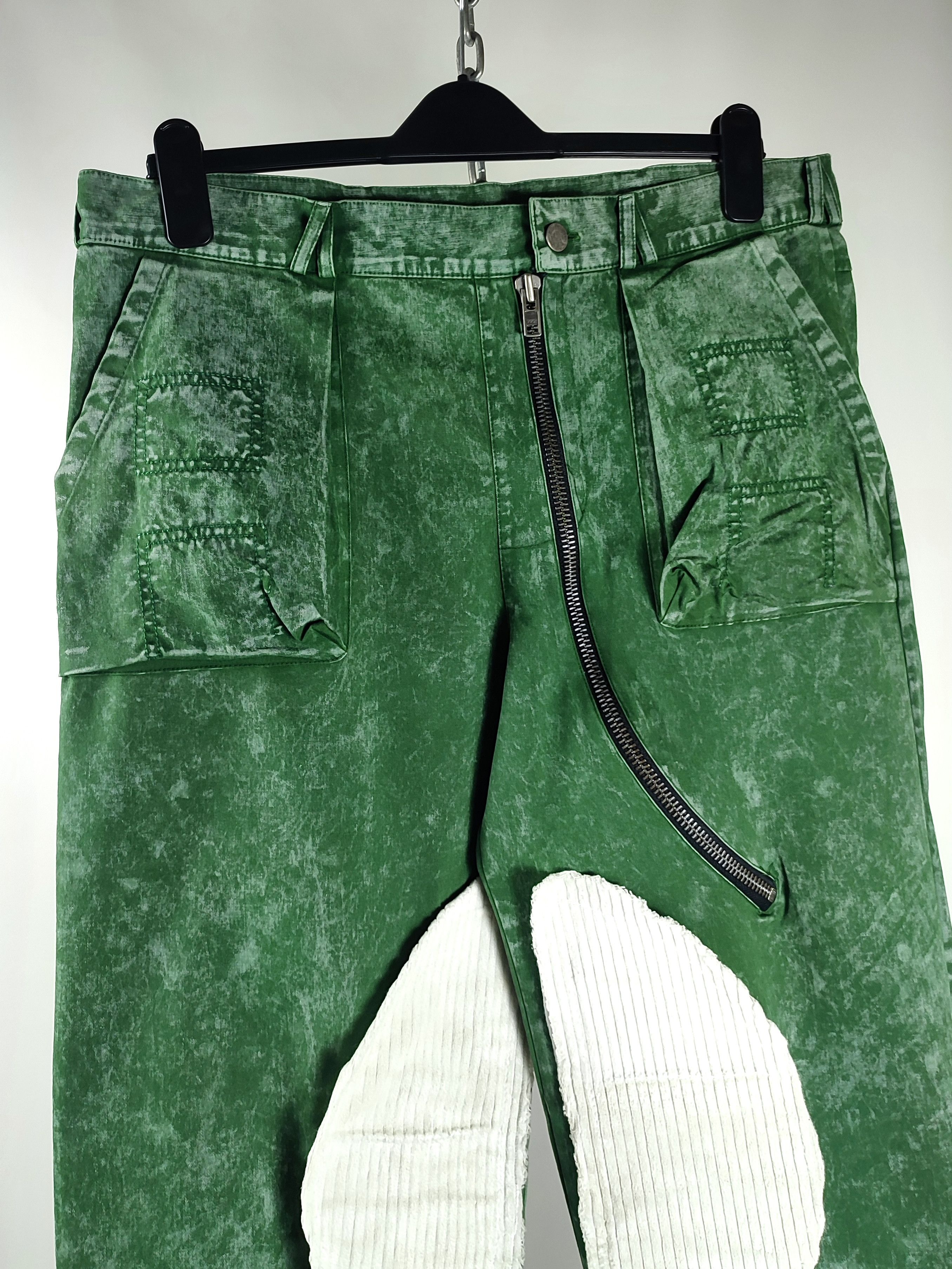 If Six Was Nine Atelier d’Roupa Patchwork Corduroy Garment Dyed Cargo Pants Size US 33 - 9 Thumbnail