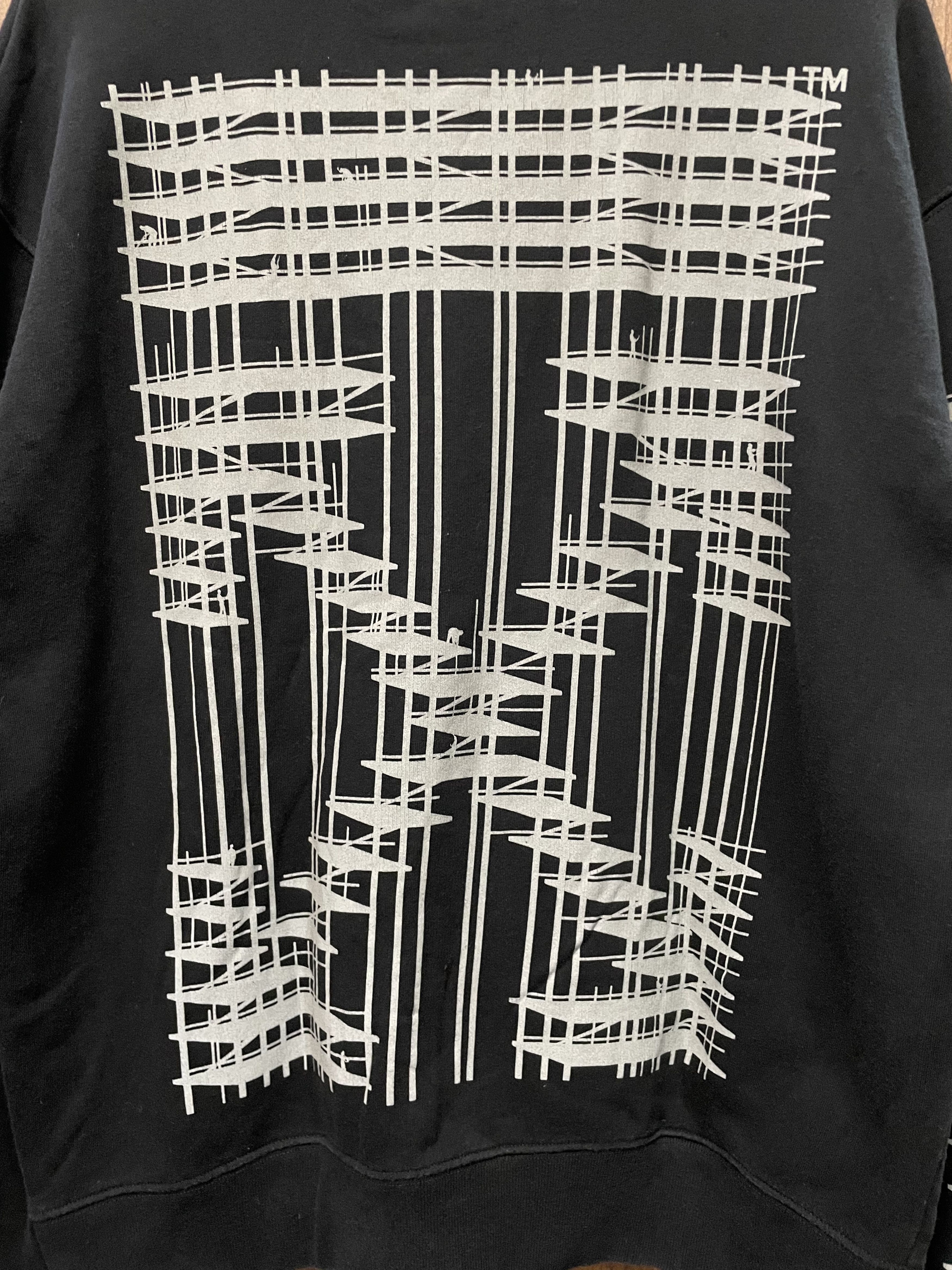 Off-White Off-White 11th Anniversary Diag Industrial Mantuman Sweater Size US L / EU 52-54 / 3 - 7 Thumbnail