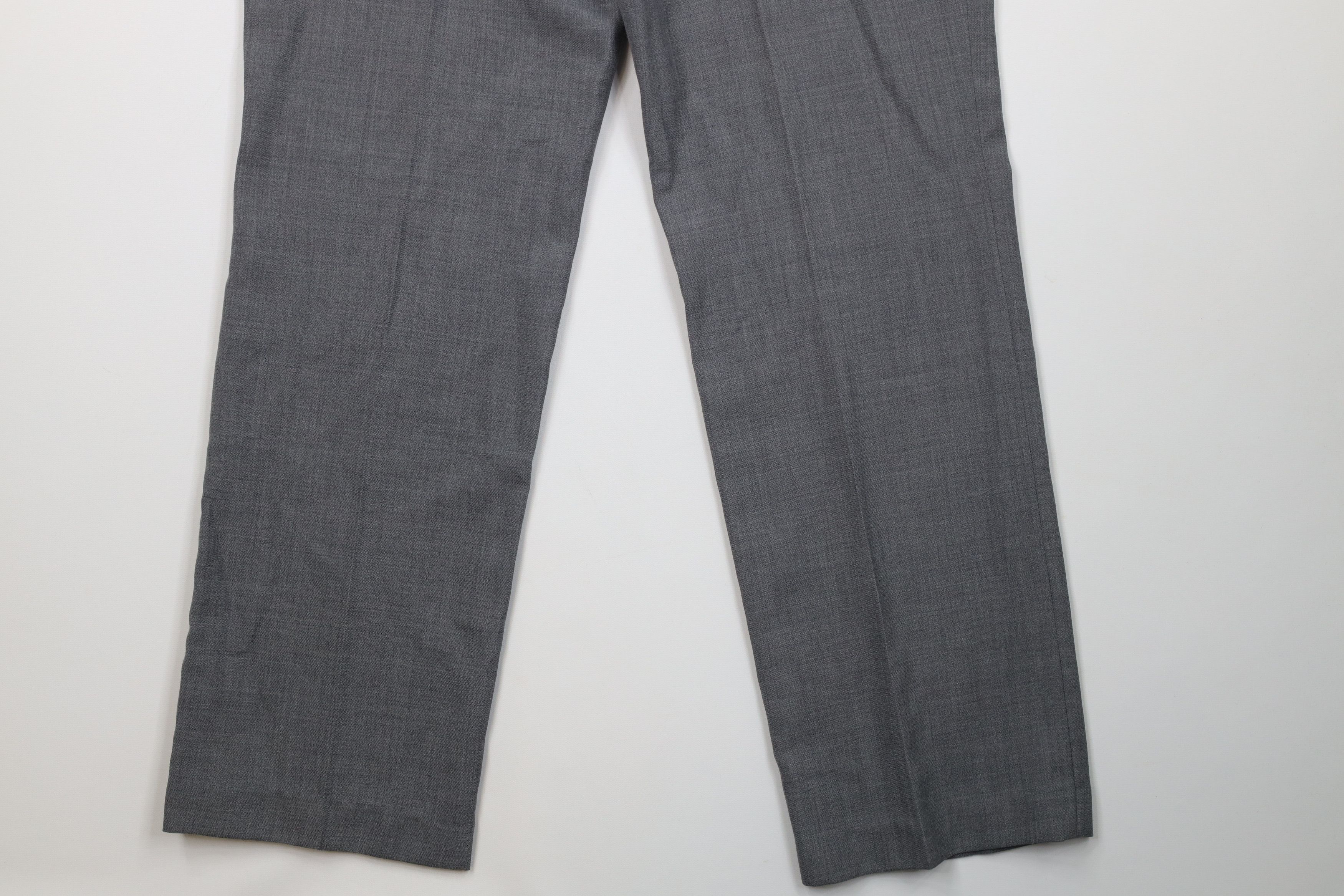 Vintage Vintage 70s Streetwear Knit Chambray Wide Leg Pants USA Size US 32 / EU 48 - 11 Thumbnail