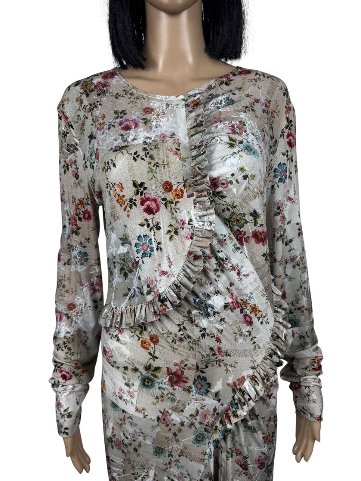 Preen by Thornton Bregrazzi Preen By Thornton Bregazzi Maxi Printed Dress Decor size L Size L / US 10 / IT 46 - 3 Thumbnail