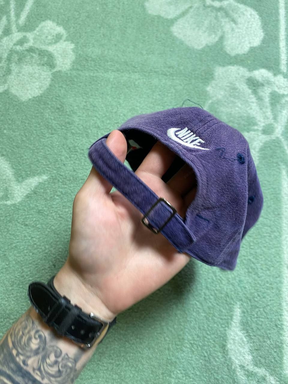 Nike Hats blue Vintage Nike Cap big logo Y2K streetwear Size ONE SIZE - 8 Thumbnail