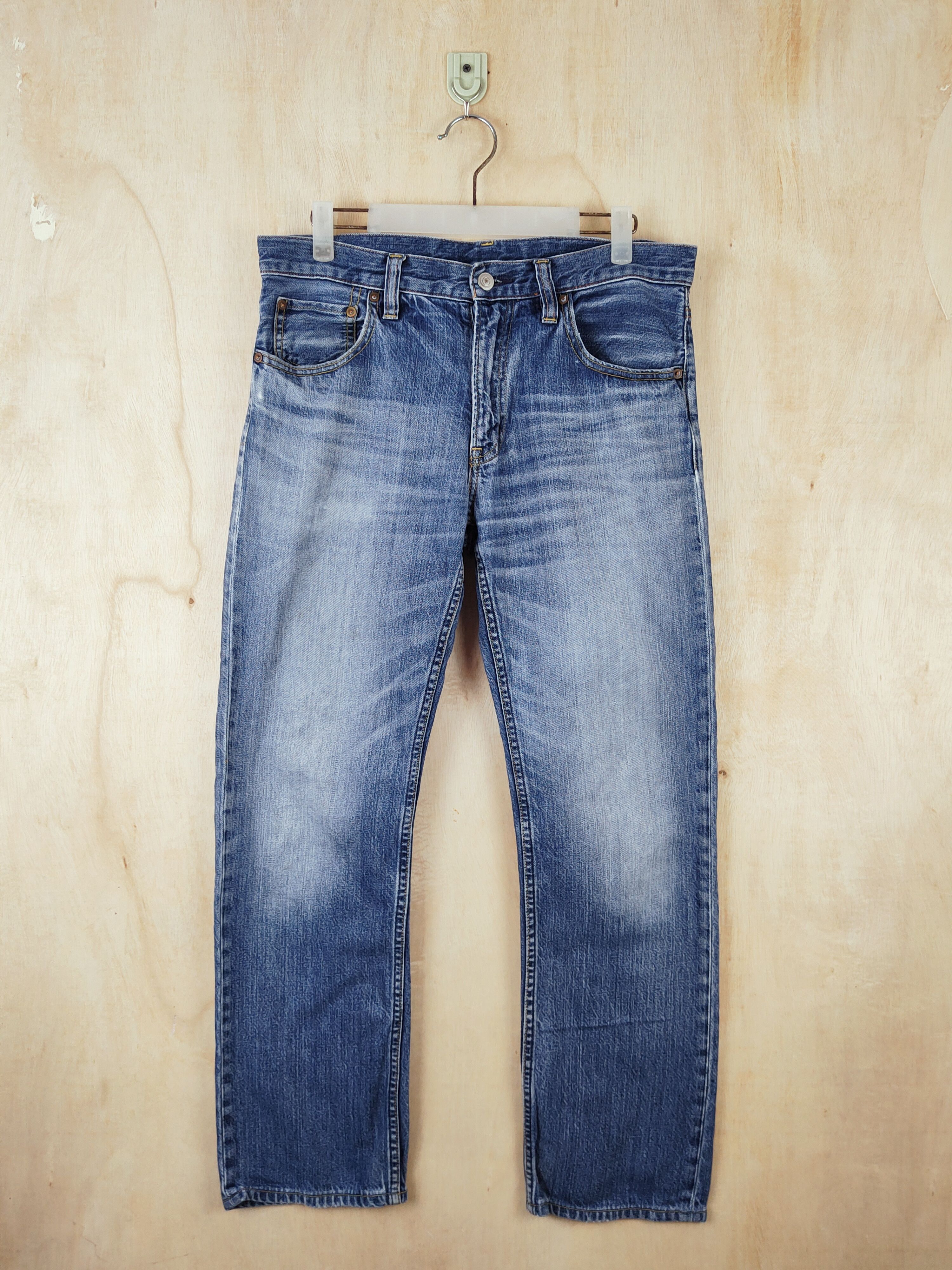 Japanese Brand Japanese Brand Blue Distressed Ripped Jeans #S2501 Size US 30 / EU 46 - 1 Thumbnail