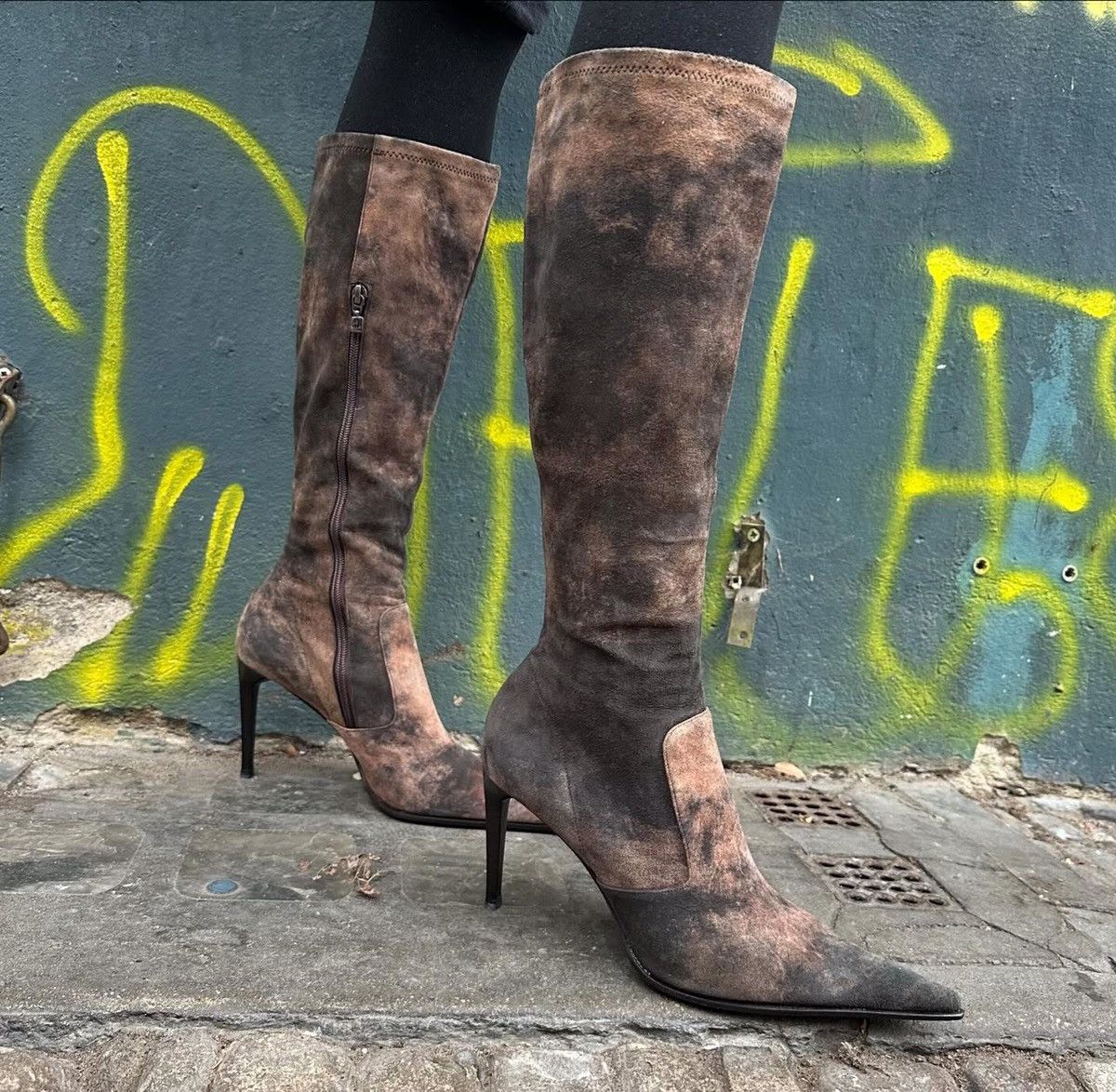 Le Silla Le Silla Leather Cognac Designer Boots EU 37.5 Size US 7.5 / IT 37.5 - 12 Thumbnail