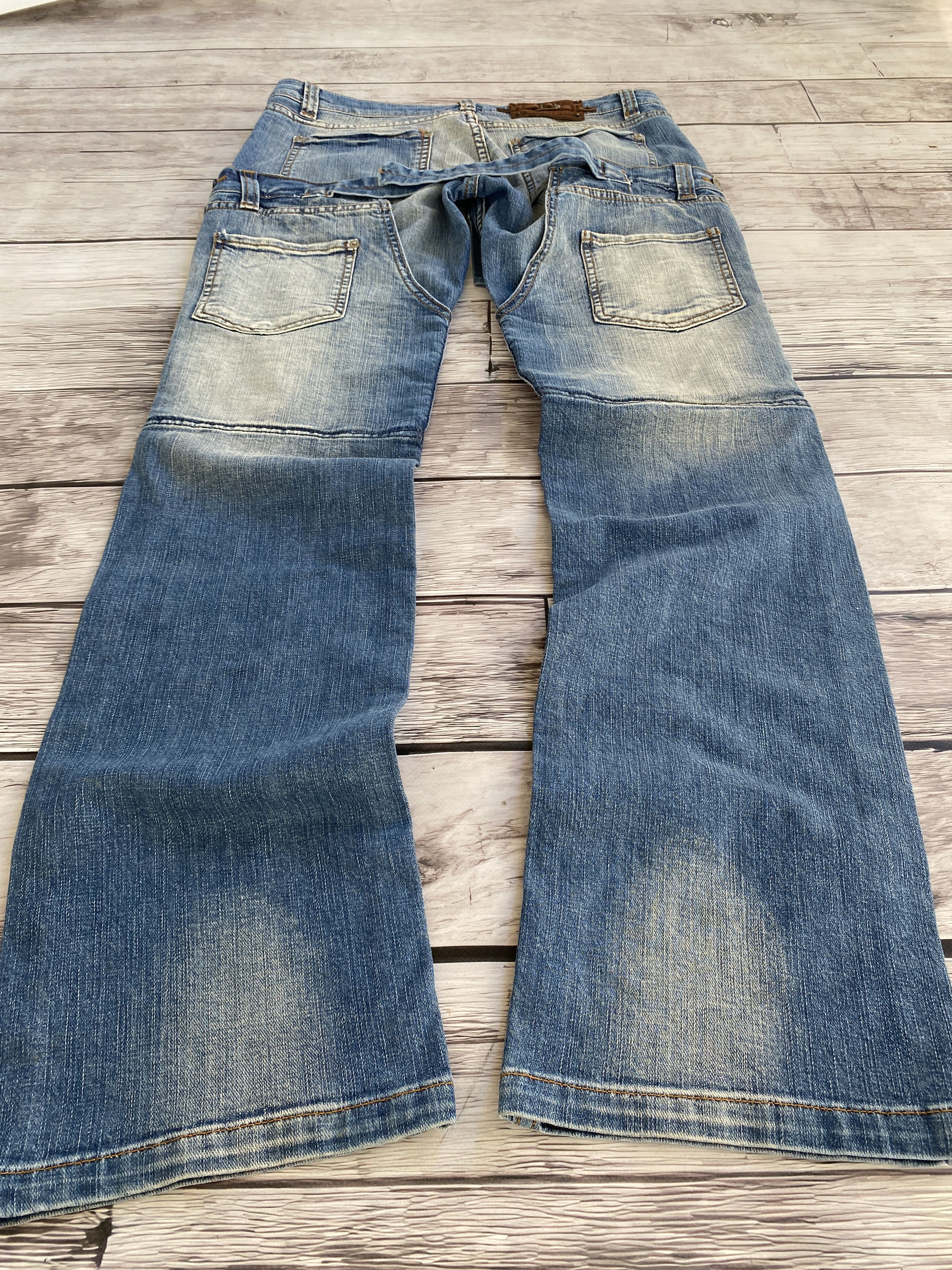 Vintage Rick Owens Dolce Gabbana Style Double Jeans