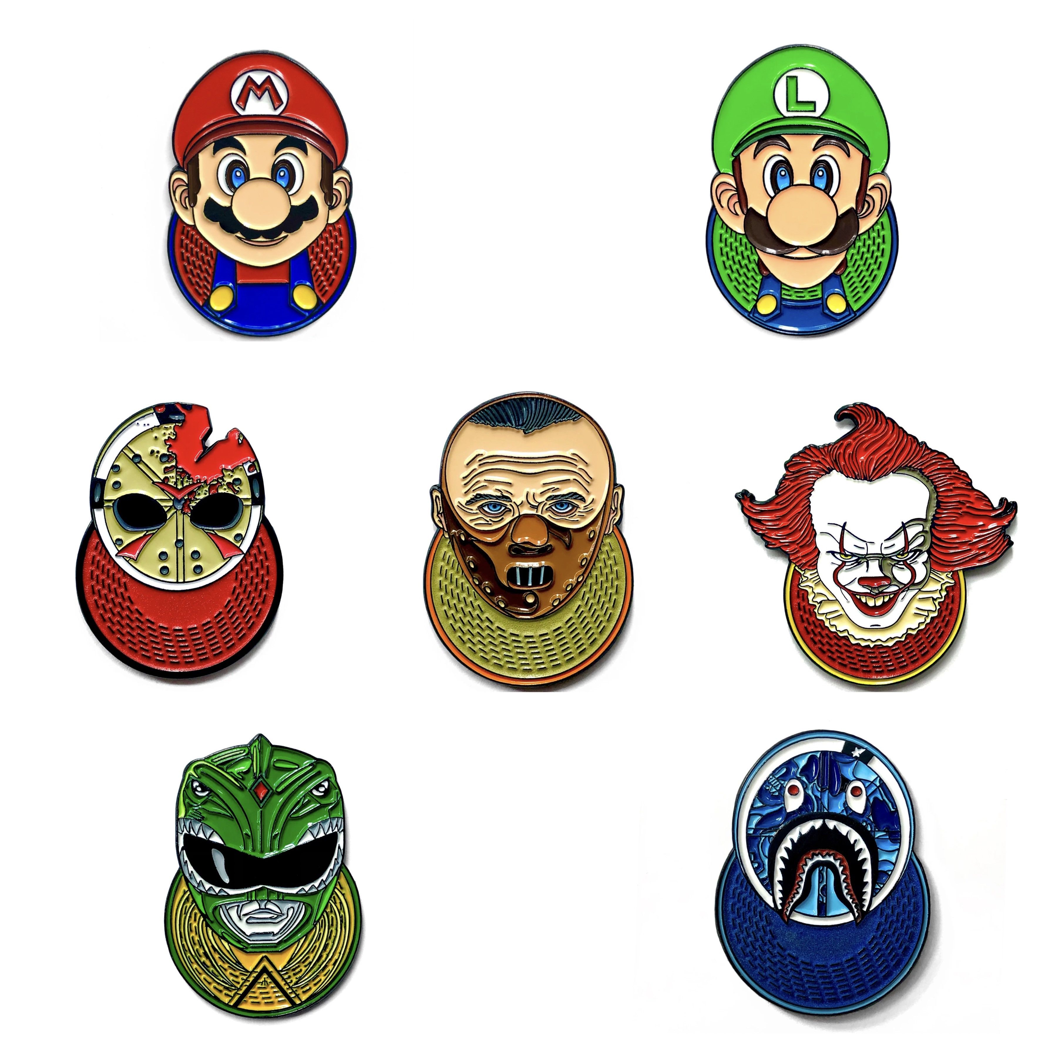 Hat Club Variety of Mjbhpr pins Size ONE SIZE - 1 Thumbnail