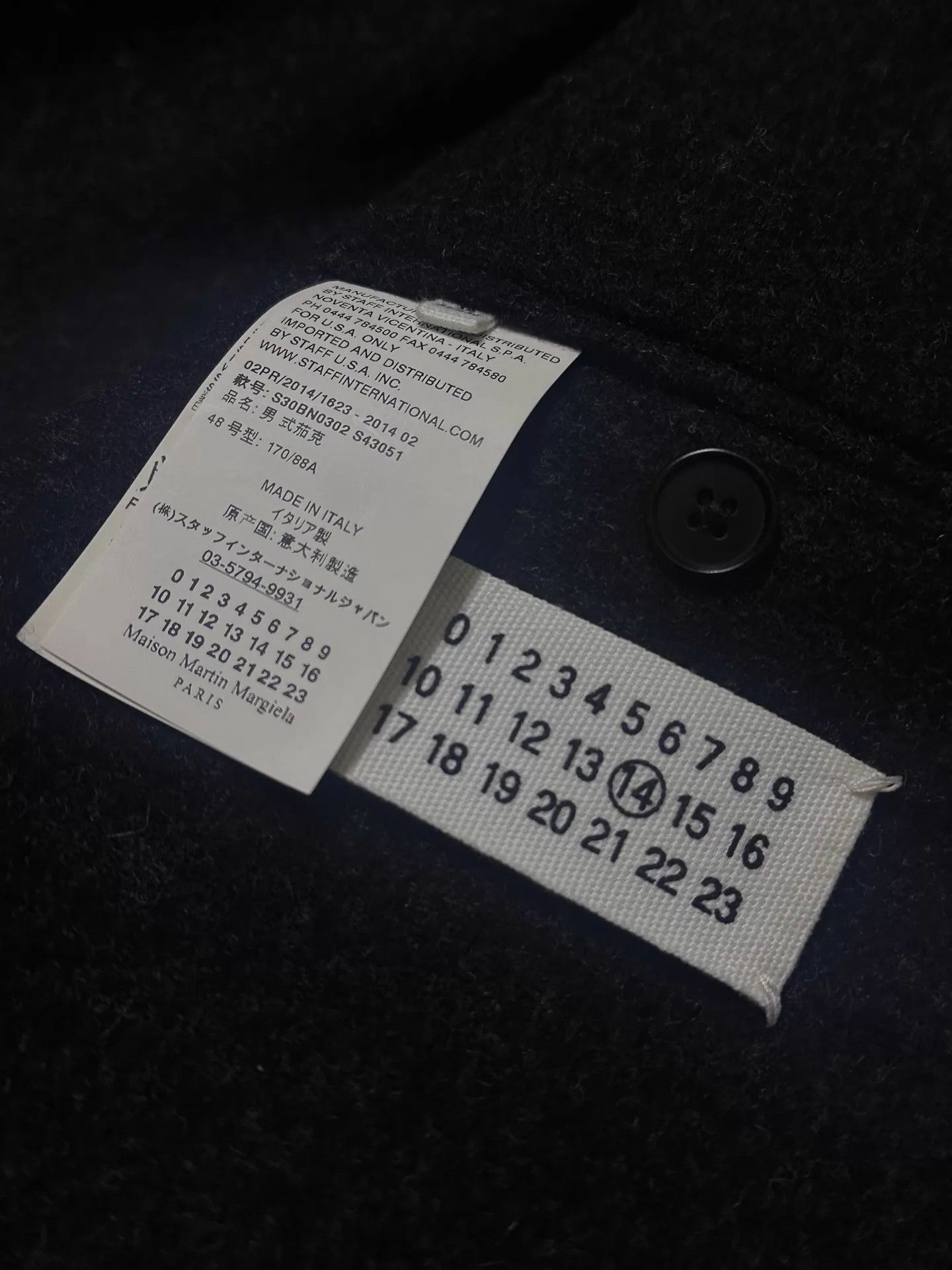Other Maison Martin Margiela 14AW Wool Lambskin Layered Blazer Size US M / EU 48-50 / 2 - 4 Thumbnail