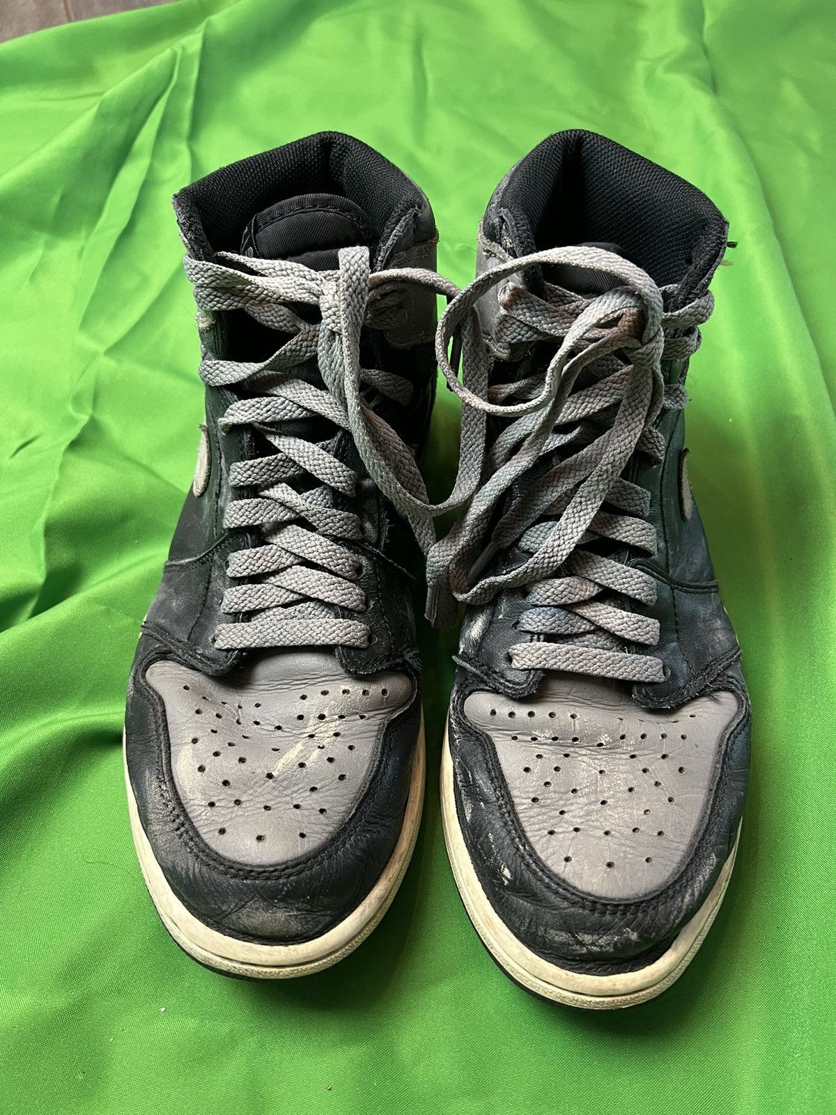 Nike × Vintage Jordan 1 - Shadow (1985/vintage custom) Size US 10.5 / EU 43-44 - 2 Thumbnail
