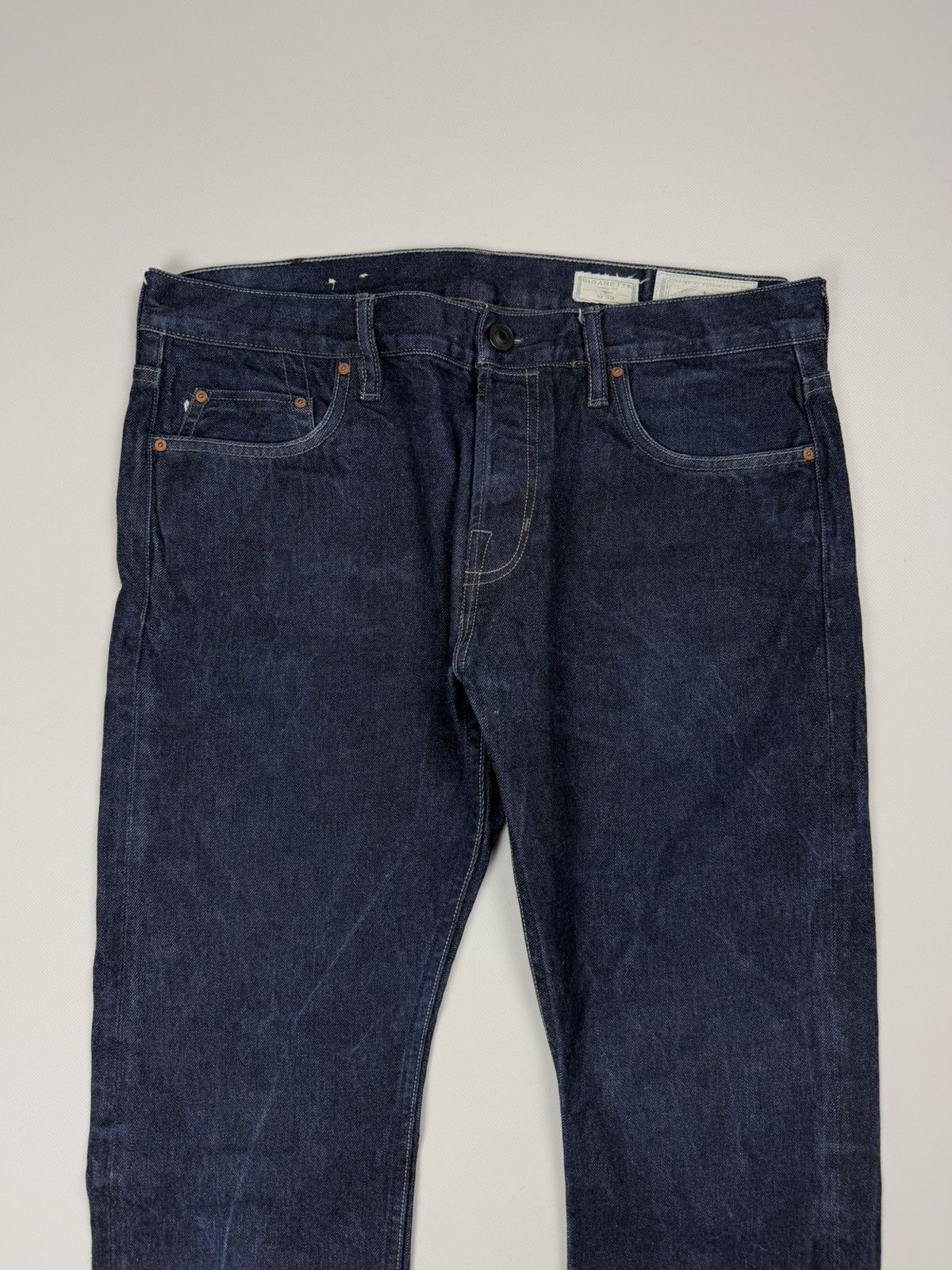 Allsaints × Japanese Brand Allsaints Clift Cigarette Selvedge Denim Skinny Fit Jeans Size US 33 - 5 Thumbnail