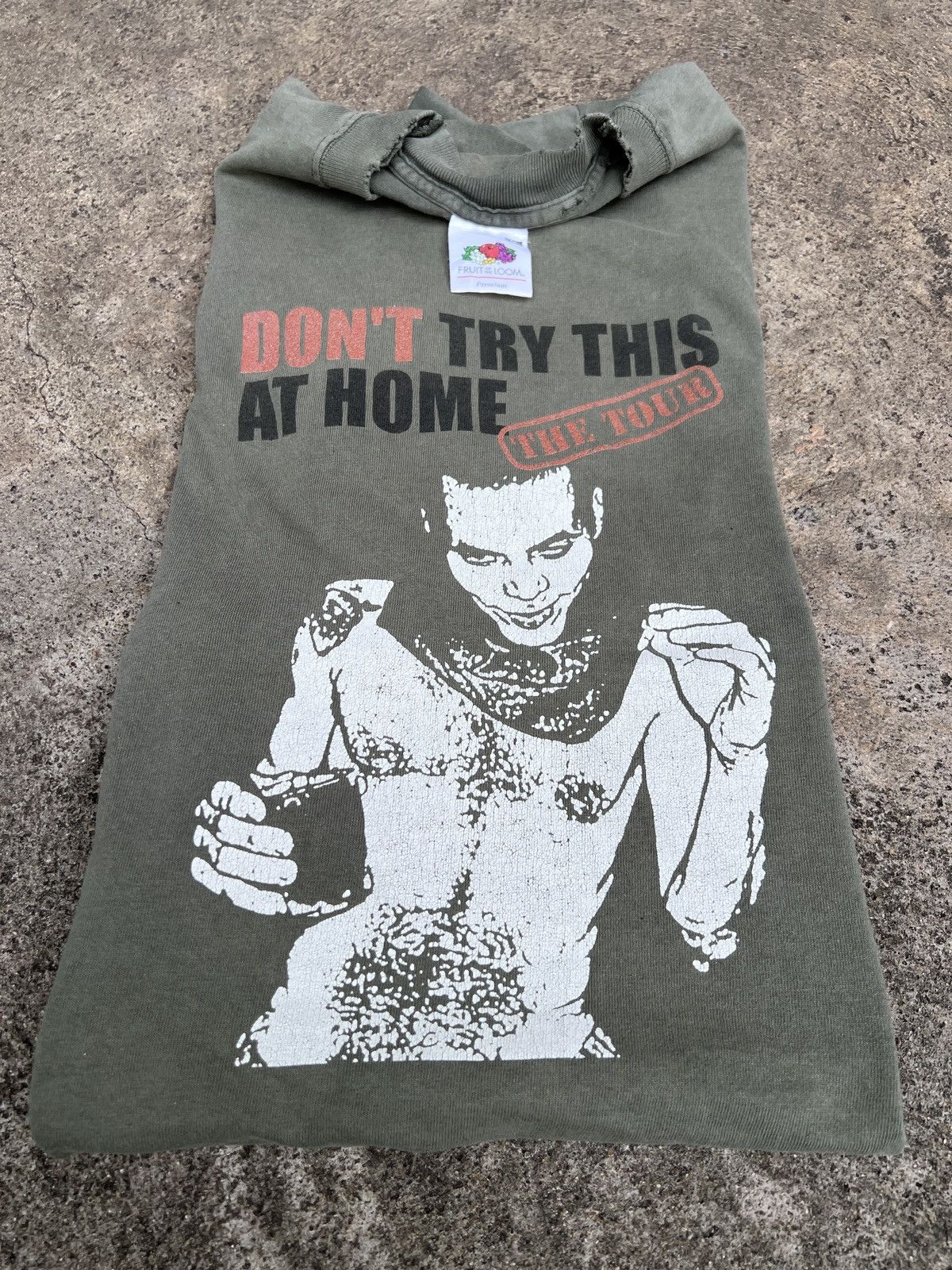 Vintage Vintage Y2K Steve O Jackass MTV Promo Tee Faded Thrashed Size US M / EU 48-50 / 2 - 1 Thumbnail
