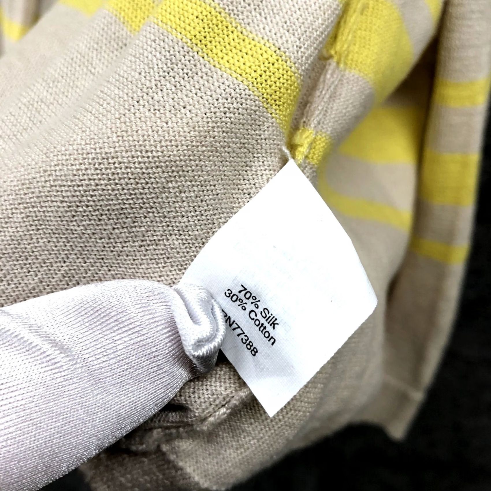 J.Crew J. Crew Silk Blend Cardigan Womens XS Lightweight Spring Yellow Tie Front Sweater Cardigan Size XS / US 0-2 / IT 36-38 - 6 Thumbnail