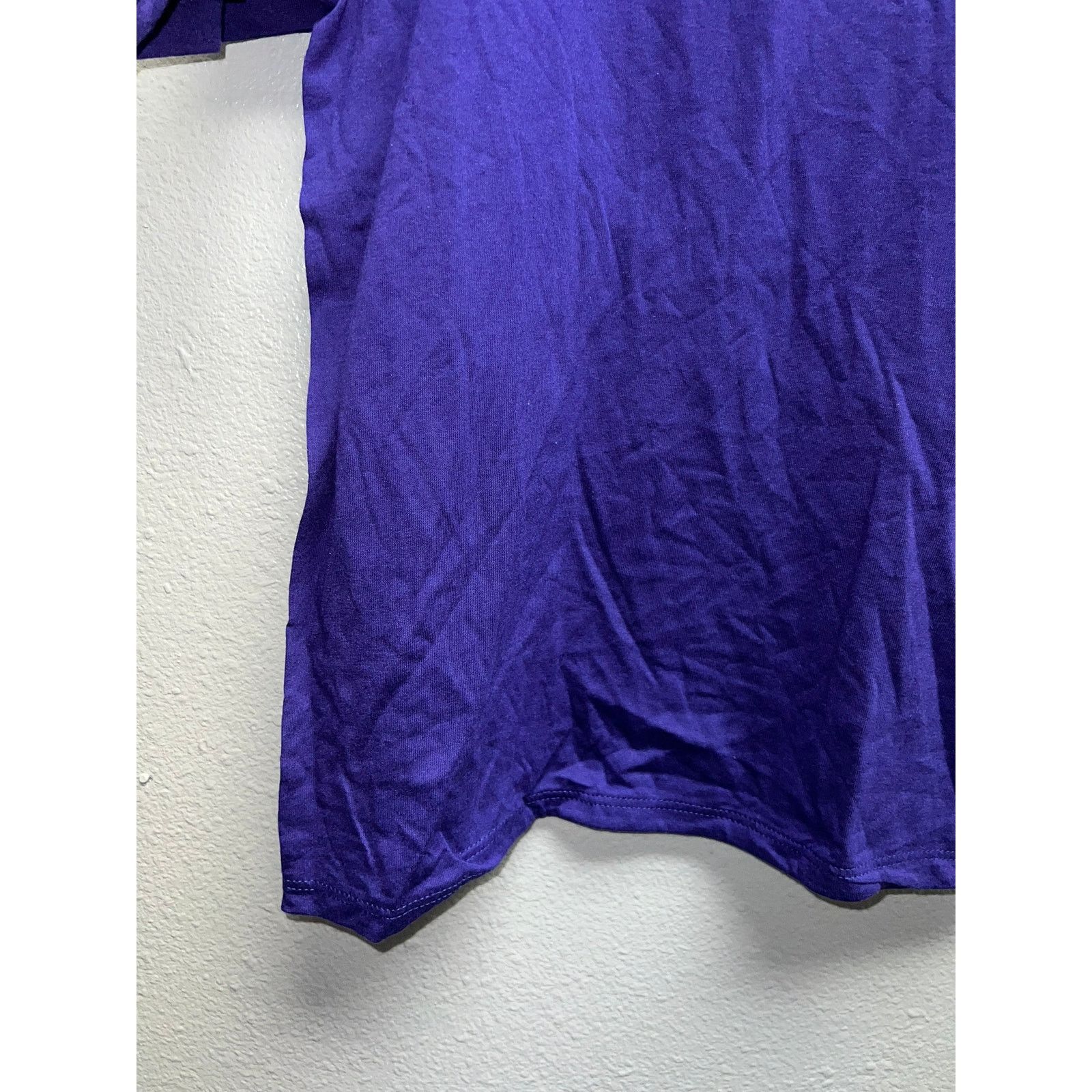Jerzees 90s Vintage Jerzees Purple Blank USA Made 50/50 Shirt VTG M1 Size US M / EU 48-50 / 2 - 4 Thumbnail