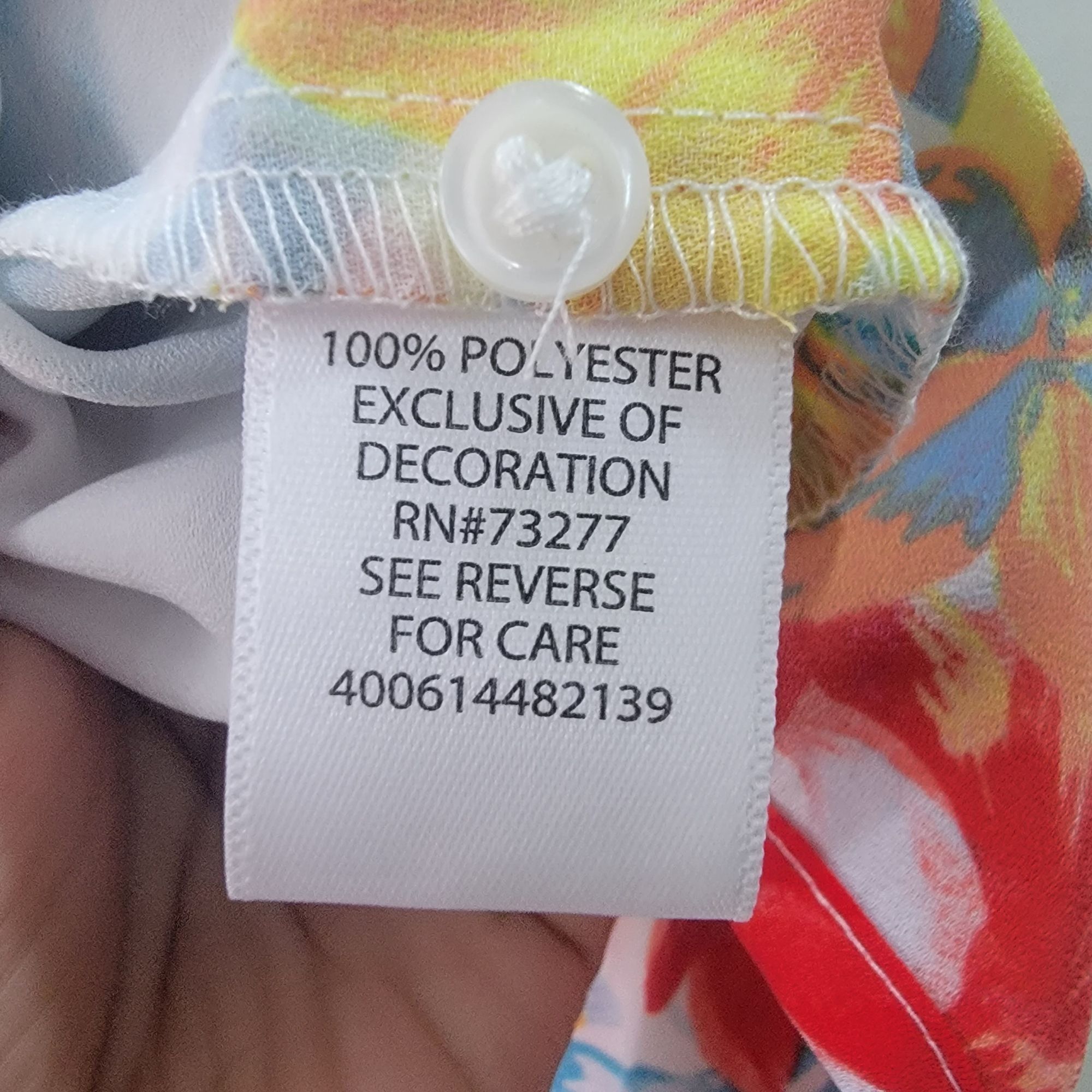 Other ✨Candies Sz XS Women's Blouse Top Floral Tropical Embroidere Size XS / US 0-2 / IT 36-38 - 7 Thumbnail