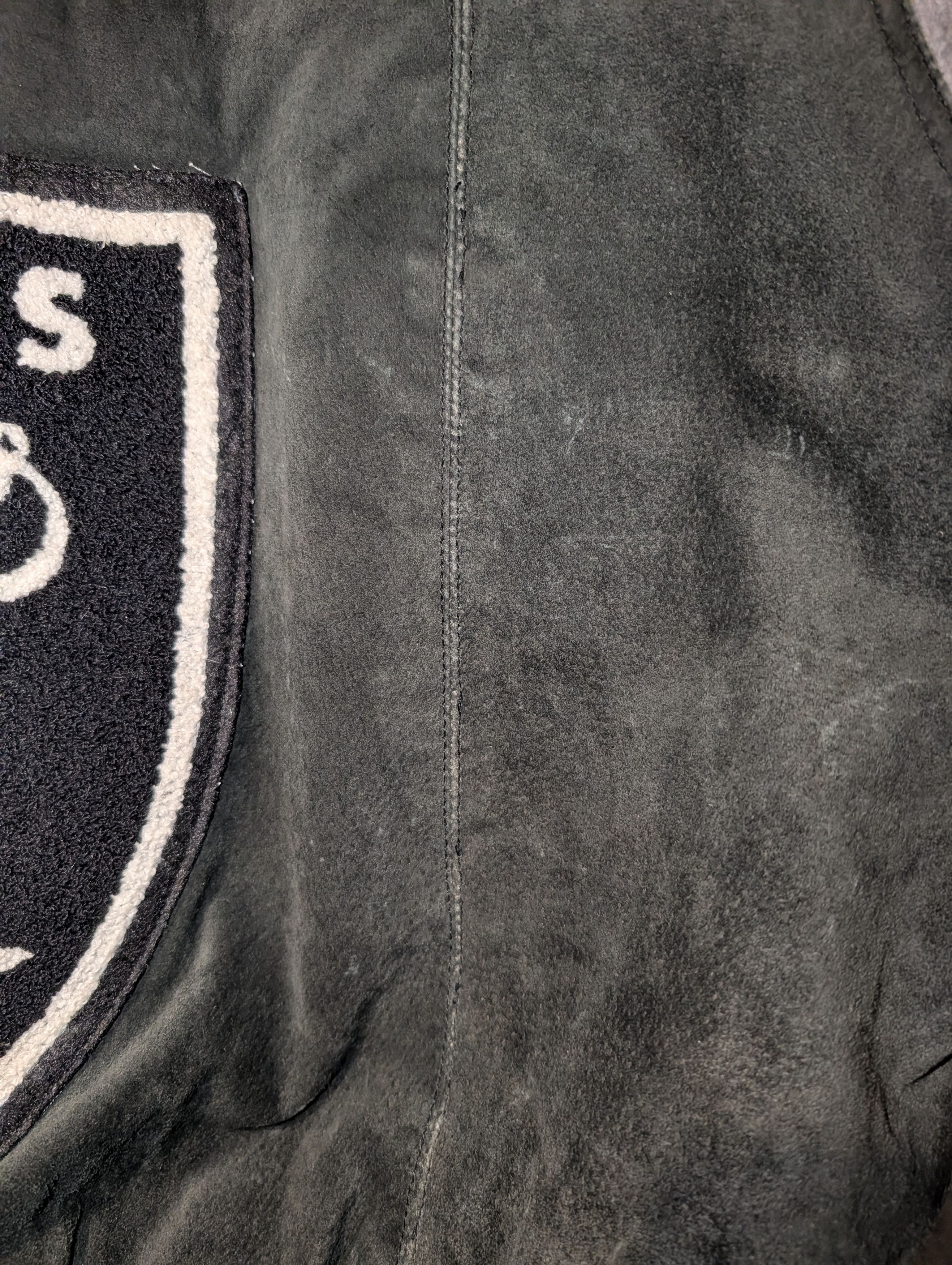 NFL Vintage Raiders Jacket Mens XL G-III Carl Banks Suede NFL Size US XL / EU 56 / 4 - 5 Thumbnail