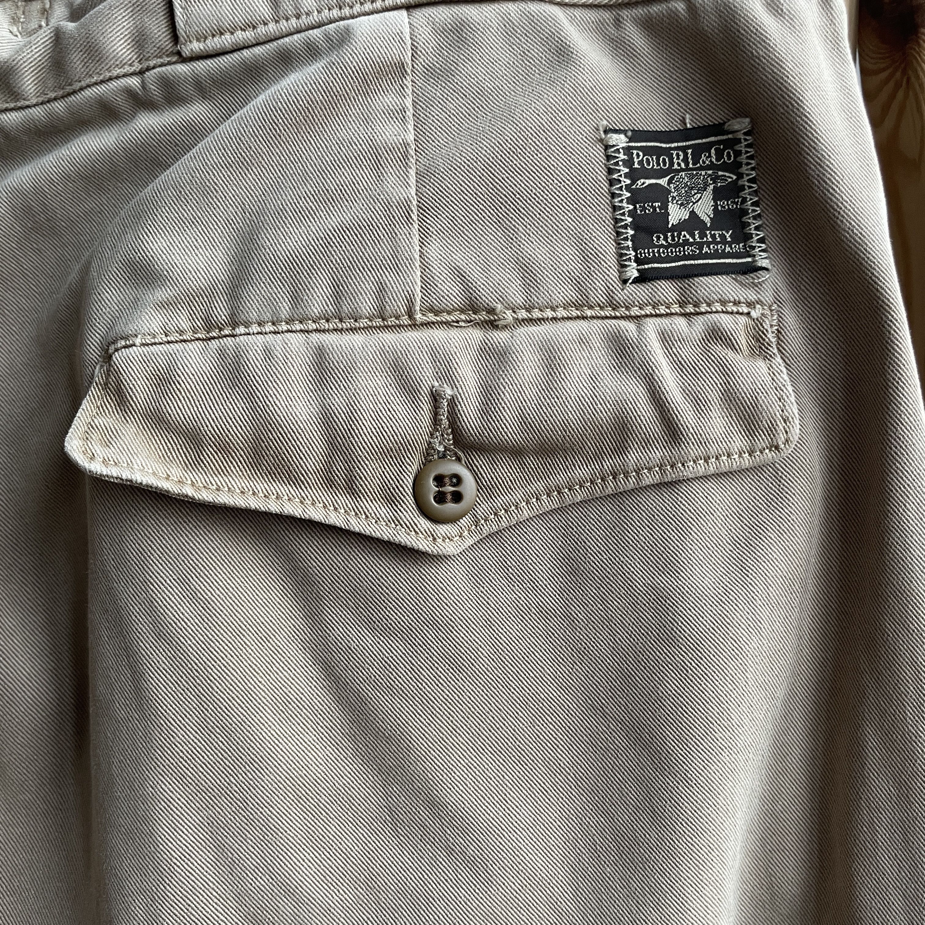 Polo Ralph Lauren Polo Ralph Lauren Vintage Western Slim Heavy Chino Pants Size US 34 / EU 50 - 7 Thumbnail