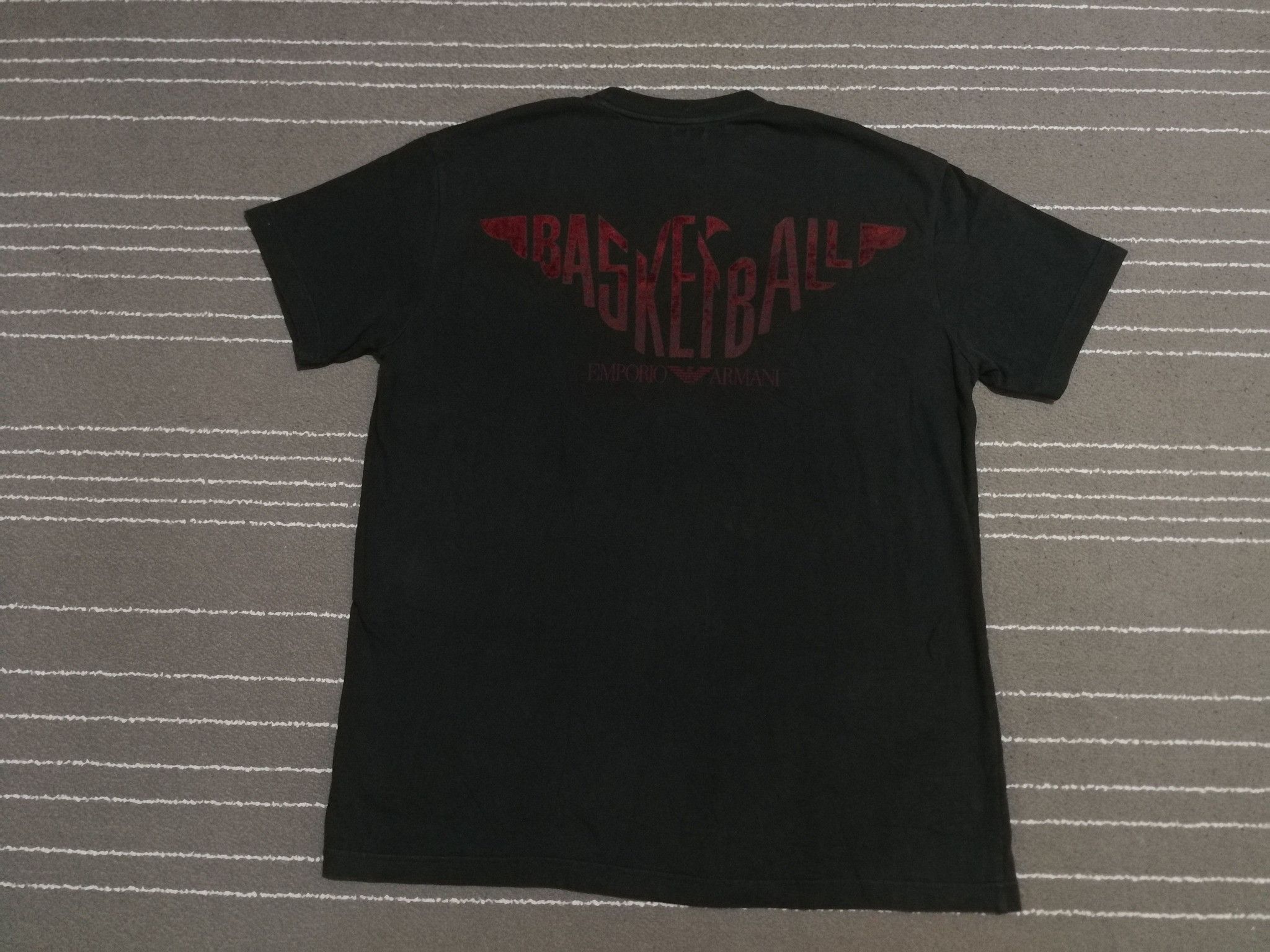 Emporio Armani × Vintage EMPORIO ARMANI baseball tee Y2K L 2035 Size US L / EU 52-54 / 3 - 8 Thumbnail