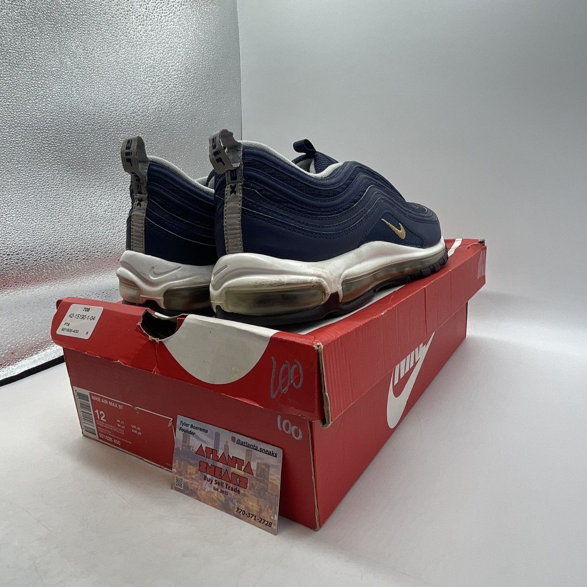 Nike Air max 97 midnight run Size US 12 / EU 45 - 5 Thumbnail