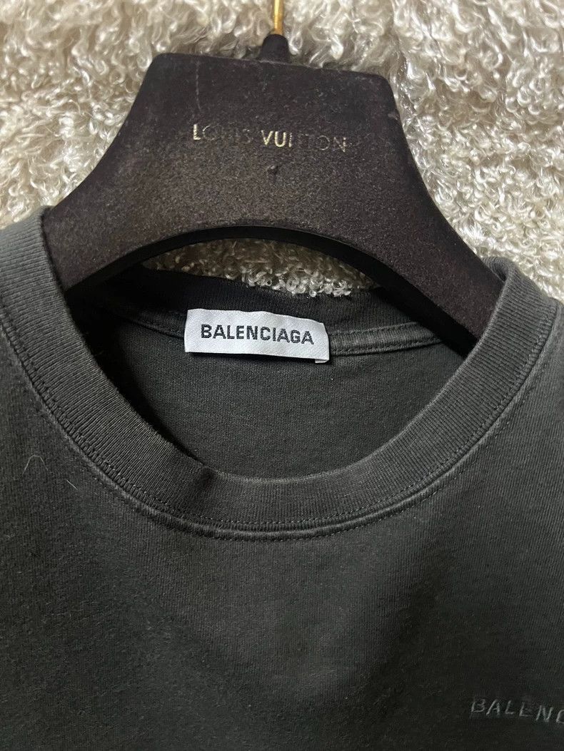Balenciaga Balenciaga Men's Oversized Short Sleeve T Size US XS / EU 42 / 0 - 4 Thumbnail