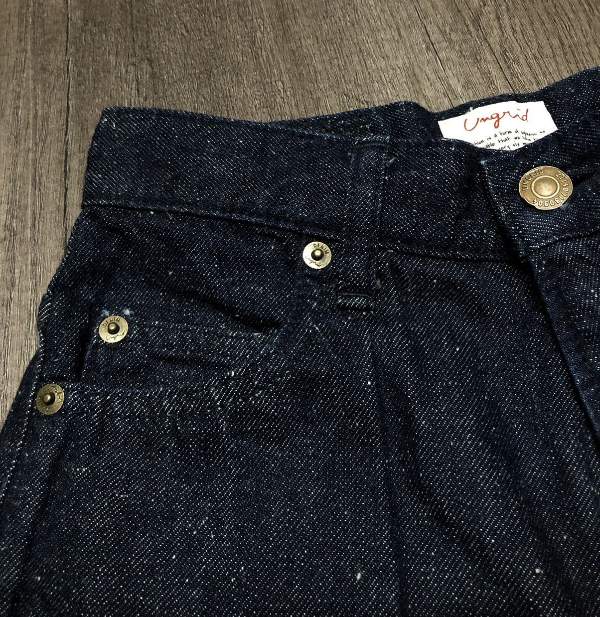 Designer × Japanese Brand × Vintage Vintage Denim Ungrid Flared Boot Cut Leg Jeans Size 27" / US 4 / IT 40 - 10 Thumbnail
