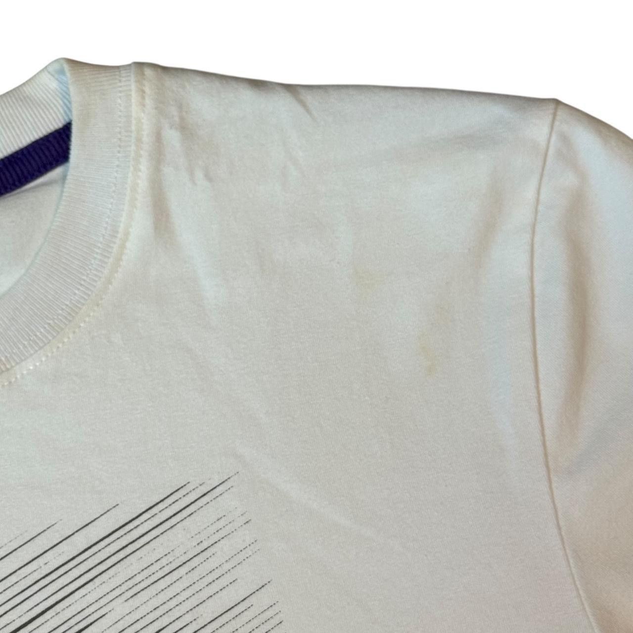 Dsquared2 DSQUARED2 Graphic T-shirt y2k White/Blue Dean & Dan Caten Size US XS / EU 42 / 0 - 4 Thumbnail