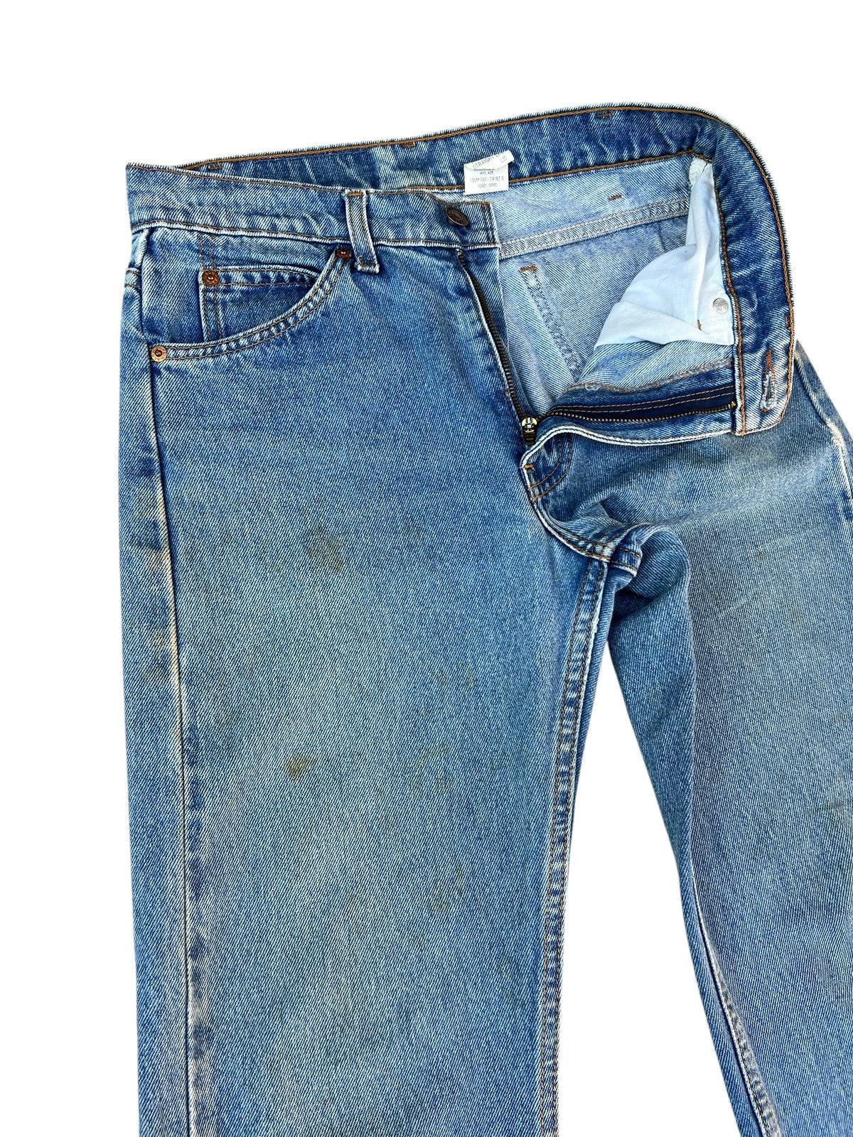 Levi's 1996 Dirty Mud Stains Denim Levi’s 505 Orange Tab Jeans Size US 29 - 8 Thumbnail